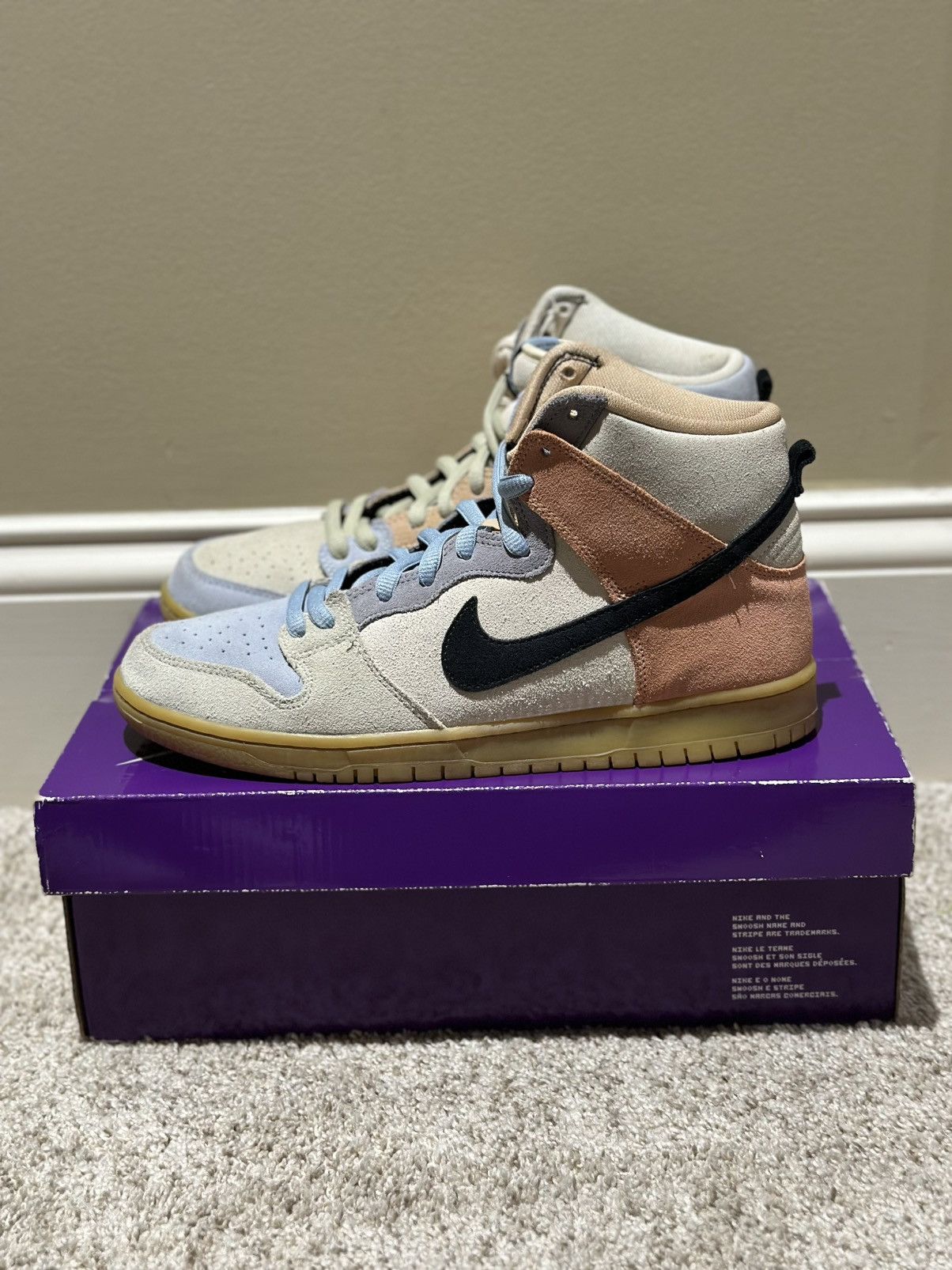 Nike Nike SB Dunk High Spectrum Size US 11 / EU 44 - 3 Thumbnail