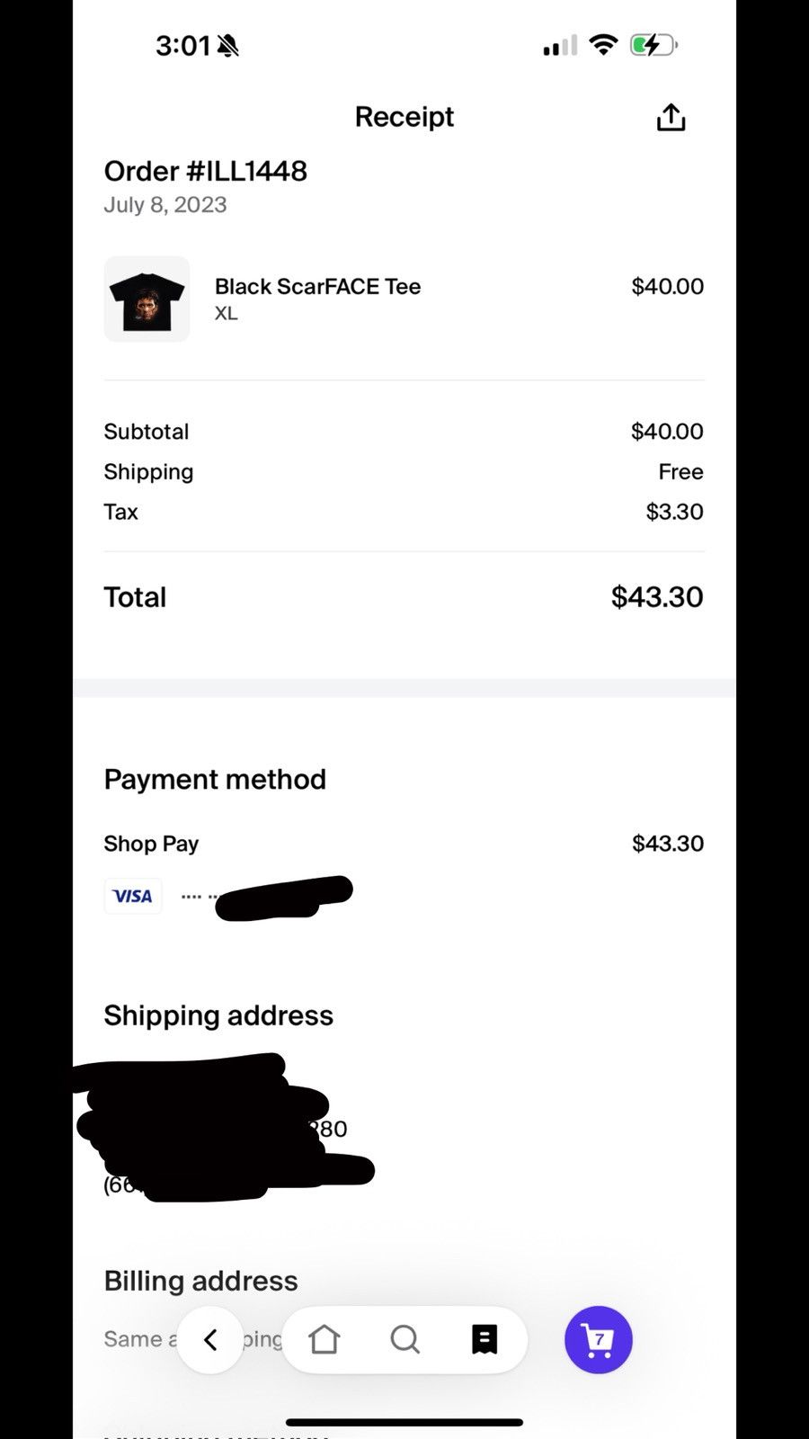 Other scarface oversized boxy tee Size US XL / EU 56 / 4 - 2 Thumbnail