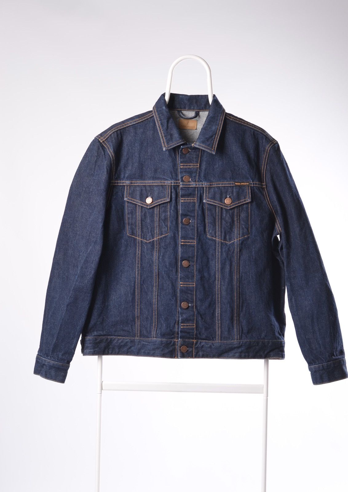Nudie Jeans × Rare × Waxed Nudie Jeans Black Waxed Denim