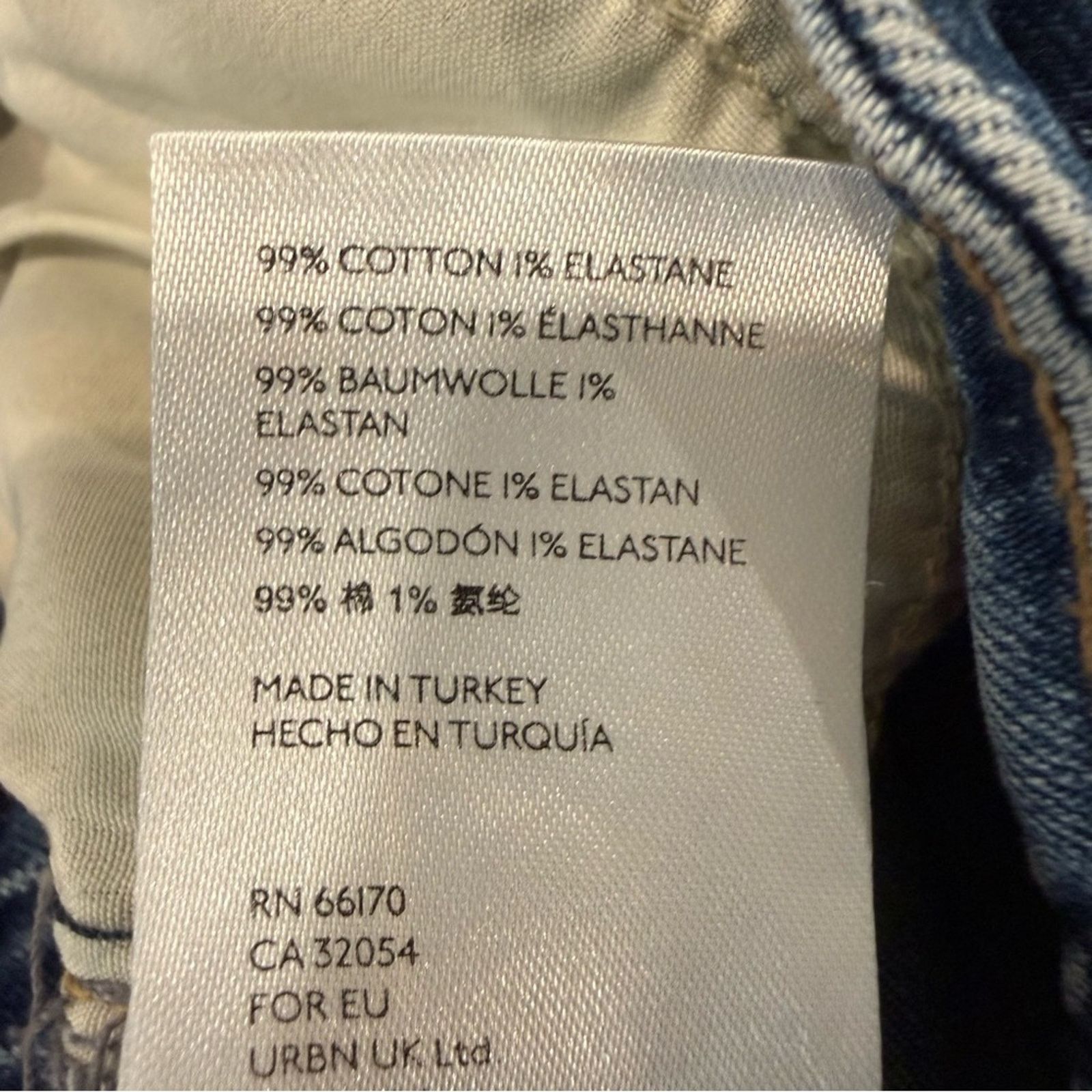 Free People Free People We The Free HighRise Slim Denim Jeans Womens 28 Size 28" / US 6 / IT 42 - 9 Thumbnail