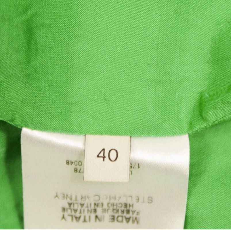 Stella McCartney Stella McCartney Green Racerback Mini Dress – Size 40 (IT) Size S / US 4 / IT 40 - 4 Thumbnail
