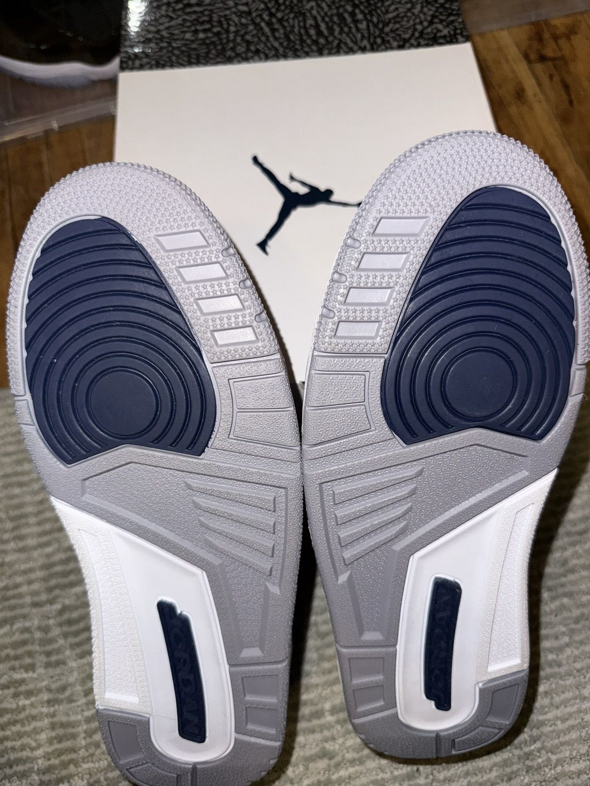Jordan Brand Air Jordan 3 midnight navy Size US 9.5 / EU 42-43 - 9 Thumbnail