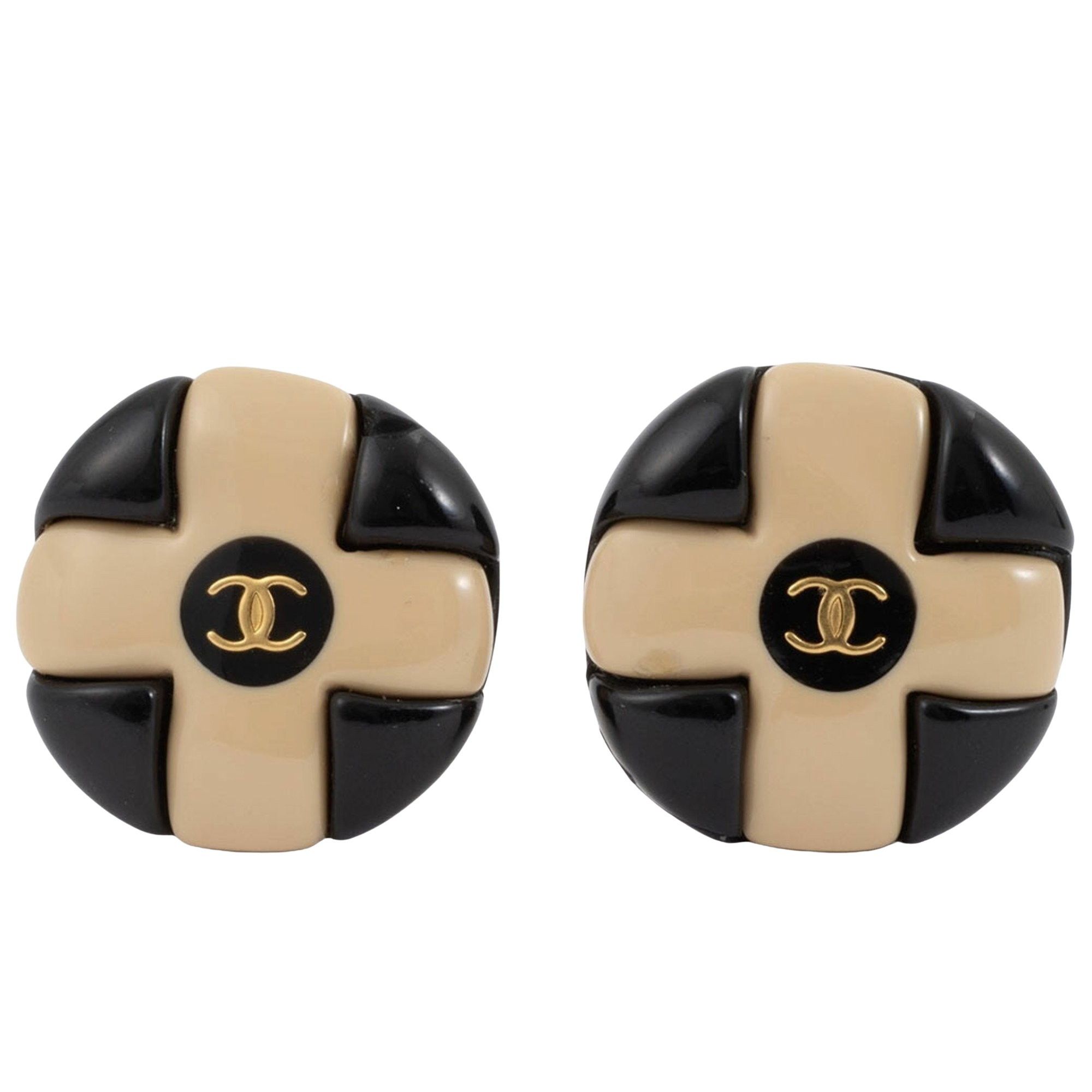 Chanel Chanel Coco Mark earring Size ONE SIZE - 1 Thumbnail