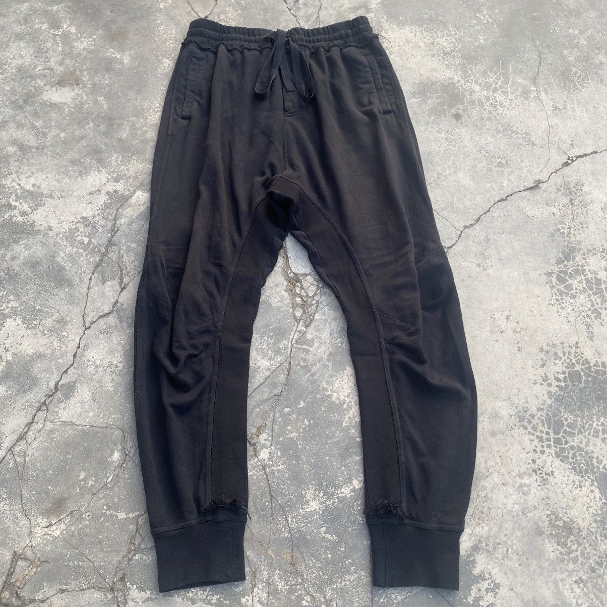 Haider Ackermann HAIDER ACKERMANN Black Perth Sweatpant Size US 32 / EU 48 - 2 Thumbnail