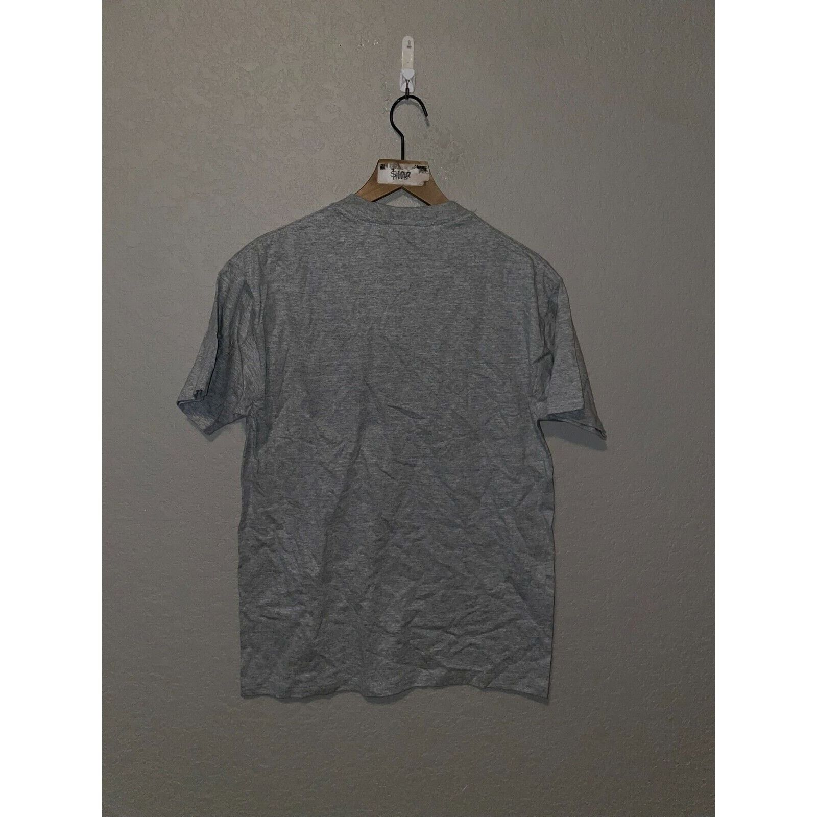 Jerzees Vintage Manhattan Christian Shirt Gray Bird 90s Tee VTG S Size US S / EU 44-46 / 1 - 5 Thumbnail