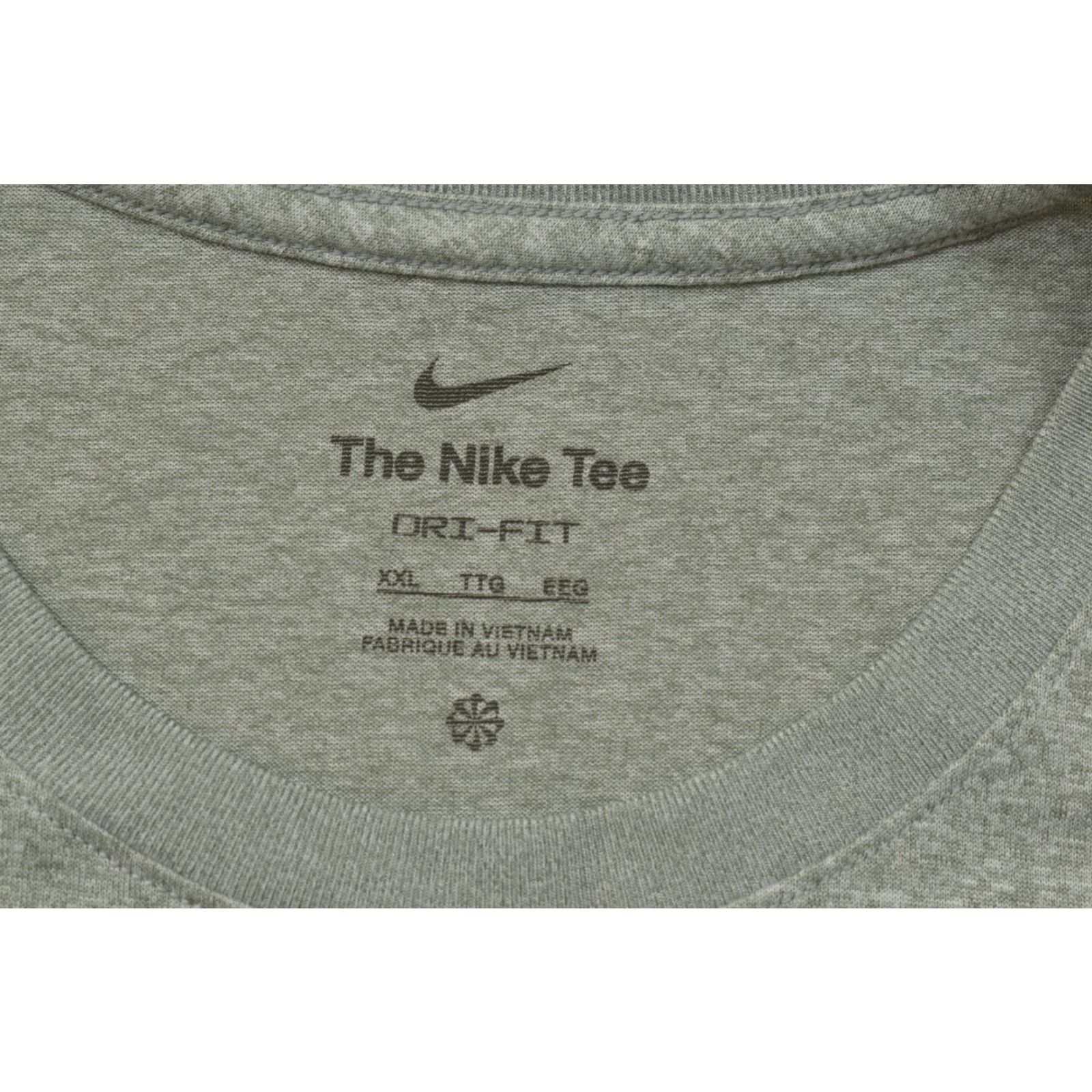 Nike Nike Dri-Fit Men's XXL Gray Heather Short Sleeve Performance Athletic T-Shirt Size US XXL / EU 58 / 5 - 7 Thumbnail