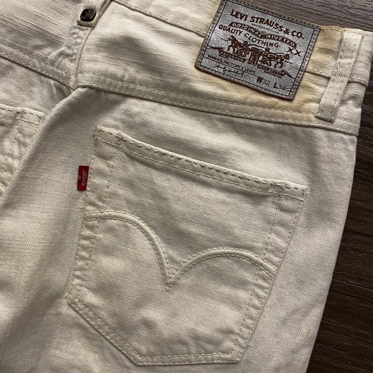 Designer × Levi's Levi's 501 x Andy Warhol Factory Size US 32 / EU 48 - 15 Thumbnail