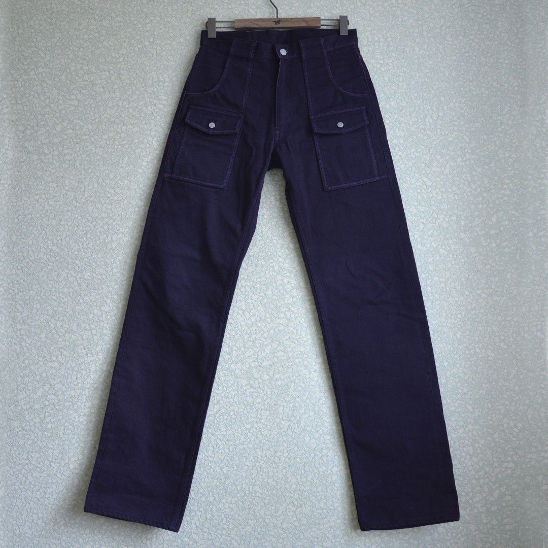 Yohji Yamamoto AW02 Purple Bush Pants Size US 32 / EU 48 - 1 Thumbnail