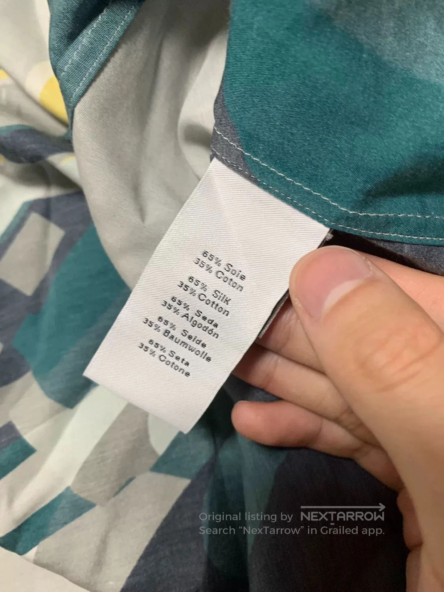 Hermes Hermes War Horse Print Silk Shirt. Size US XS / EU 42 / 0 - 4 Thumbnail