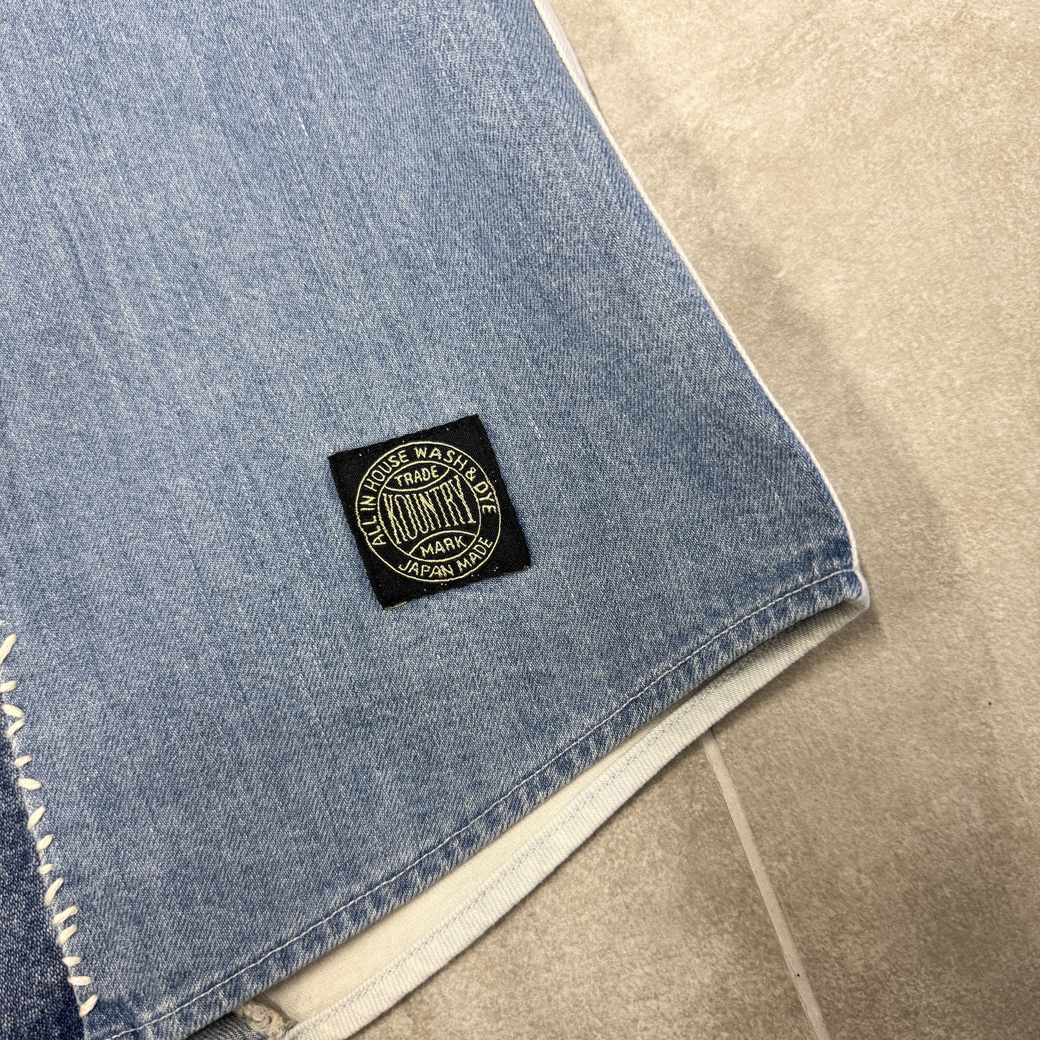Kapital Kapital Great Kountry Embroidered Shirt In Blue RRP £650 Size US M / EU 48-50 / 2 - 4 Thumbnail