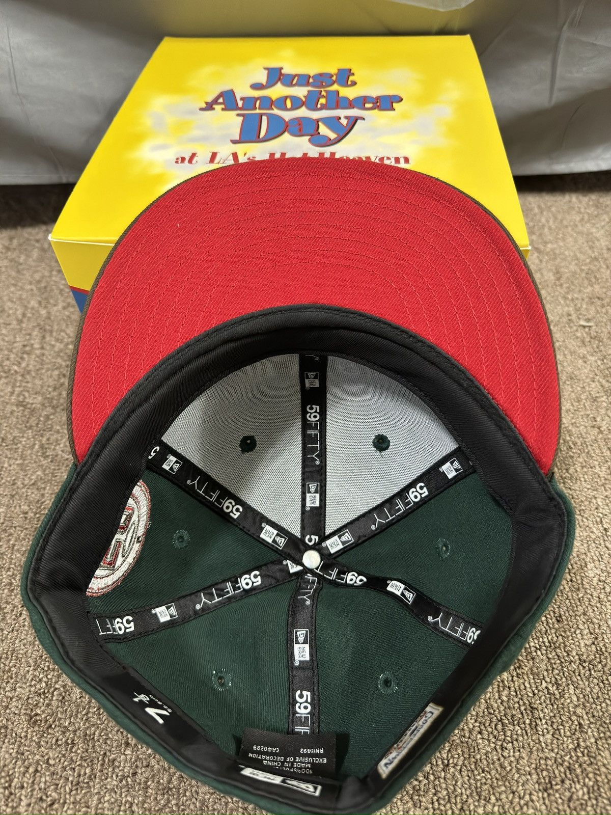 Hat Club × New Era Hard to find Angels fitted size 7 1/8 Size ONE SIZE - 3 Thumbnail
