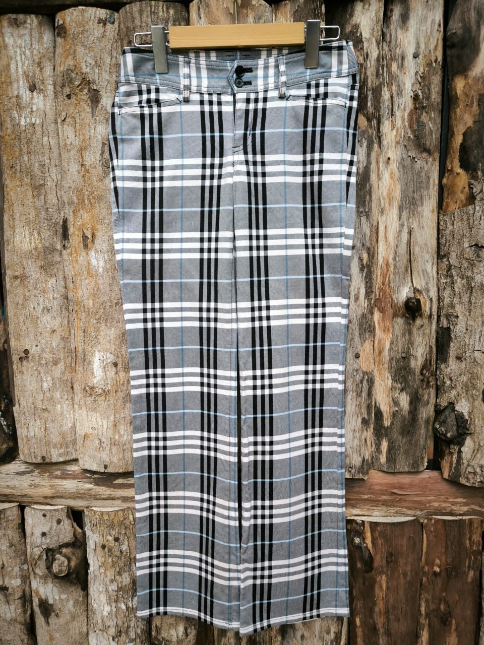 Burberry Rare Pants Burberry blue Labels Size 24" / US 00 / IT 34 - 1 Thumbnail