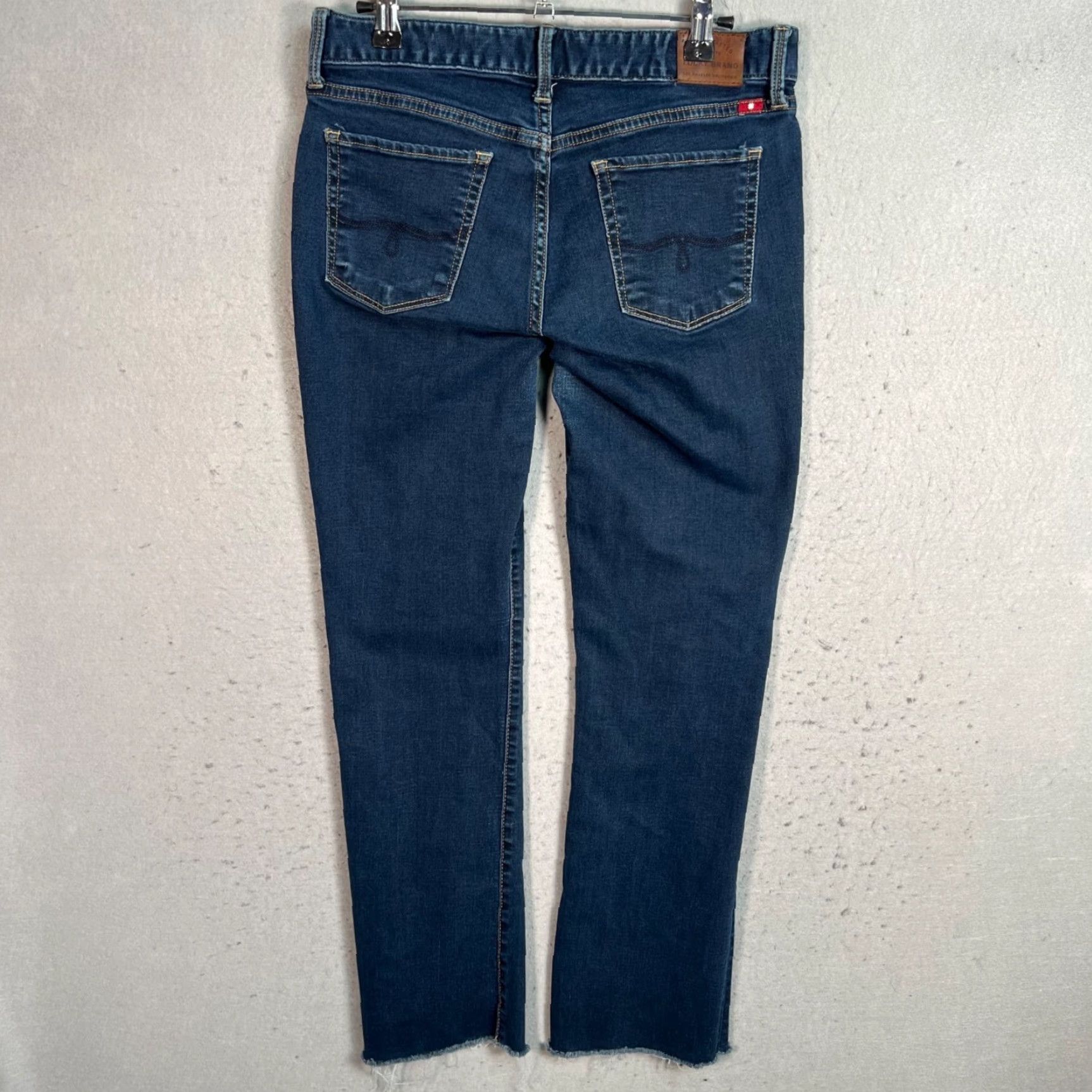 Lucky Brand Lucky Brand Jeans Womens Bootcut 6 / 28R Blue Denim Cotton Blend 5-Pocket Design Regular Mid Rise Vintage No Size 28" / US 6 / IT 42 - 2 Thumbnail