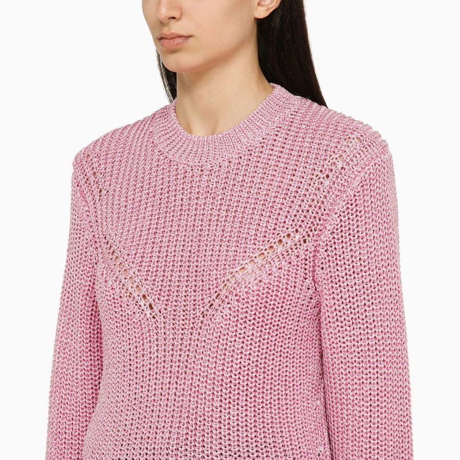 Isabel Marant o1d2blof0824 Crew-neck Jumpers in Pink Size S / US 4 / IT 40 - 4 Thumbnail