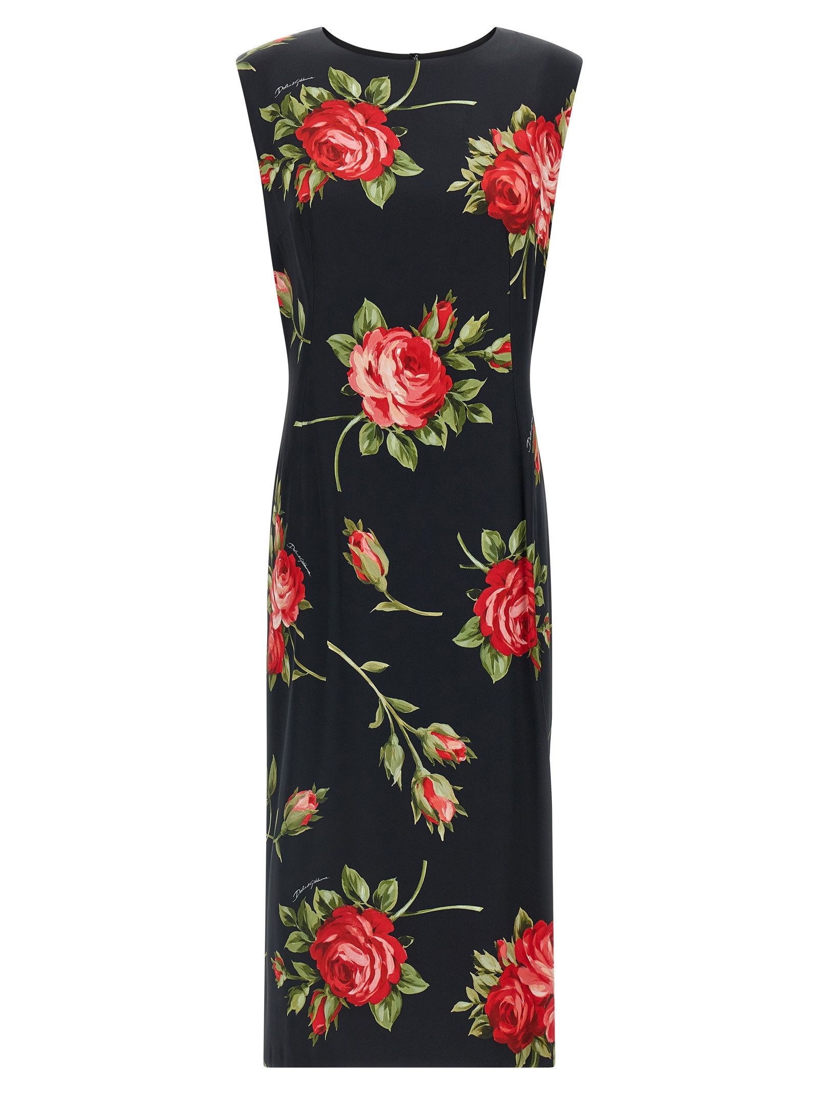 Dolce & Gabbana 'Bouquet Rose' dress Size L / US 10 / IT 46 - 1 Thumbnail
