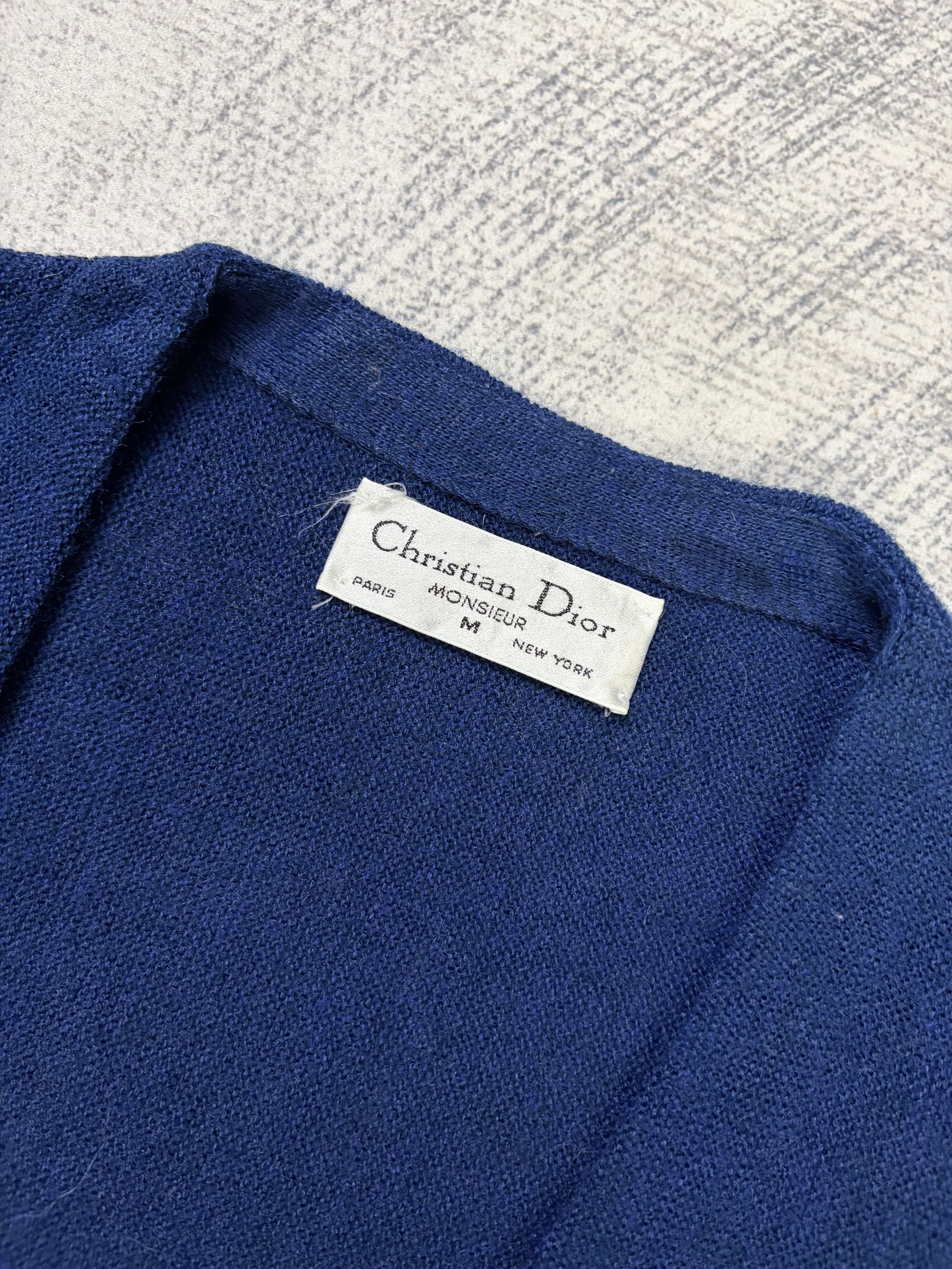Christian Dior Monsieur Vintage Christian Dior Knitted Cardigan Made in USA Size US M / EU 48-50 / 2 - 8 Thumbnail