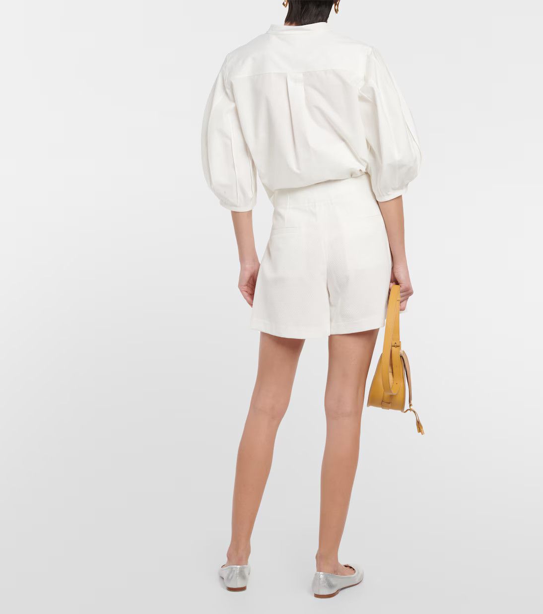 Chloe o1y0825 Short in White Size 27" / US 4 / IT 40 - 4 Thumbnail