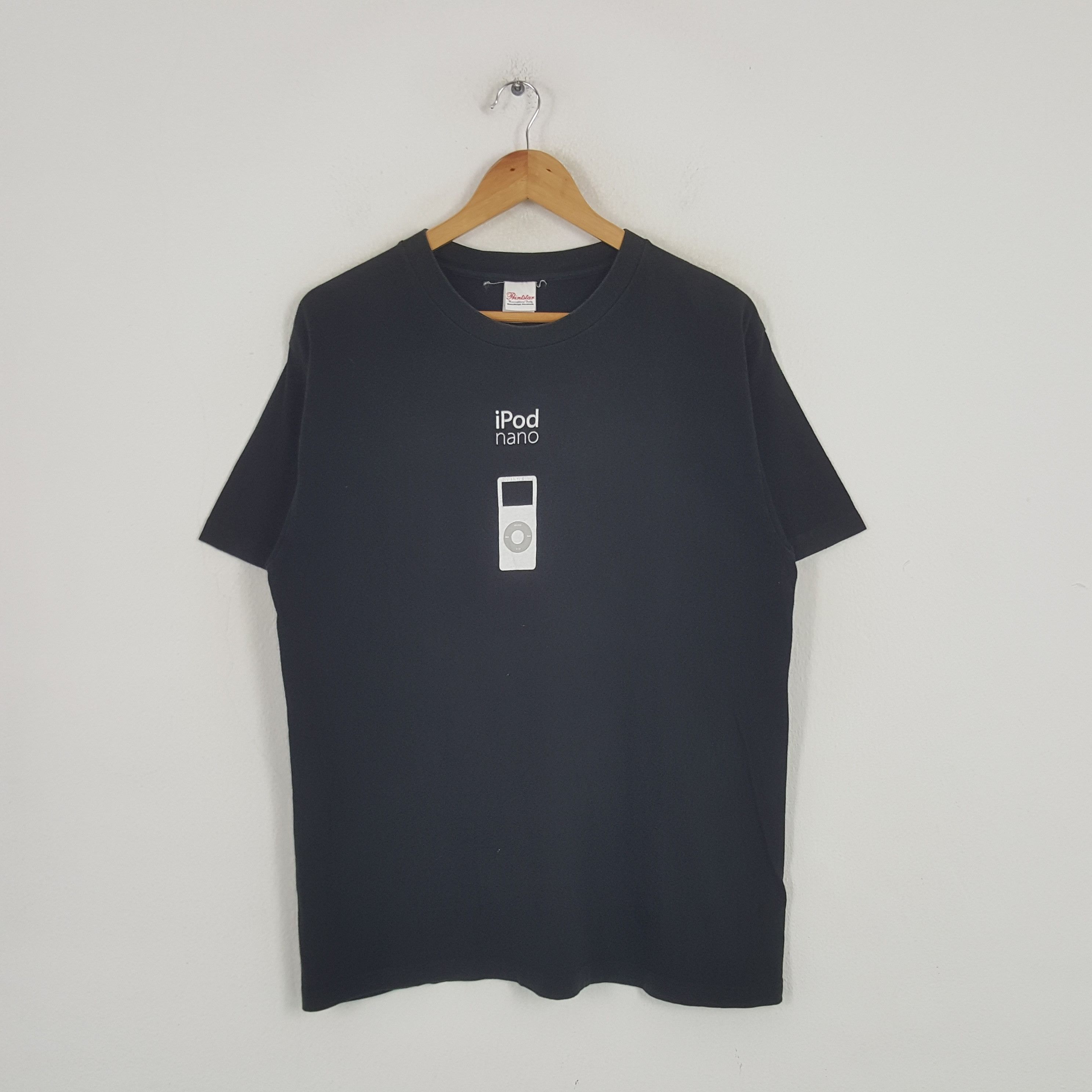 Apple × Vintage Vintage Apple Ipod Nano Electronic Brand Tshirt Size US L / EU 52-54 / 3 - 1 Thumbnail