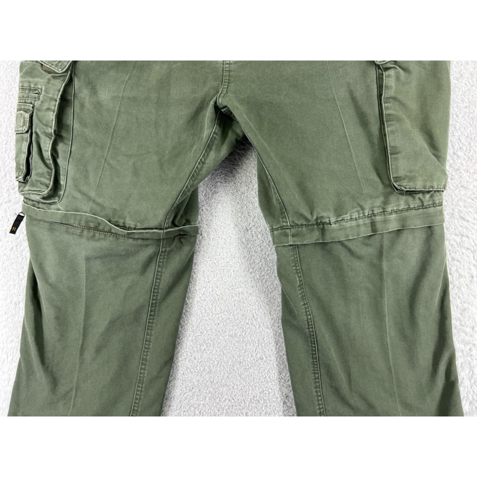 Vintage VINTAGE Boy Scouts Pants Adult 38 Green Classic Cargo Convertible Uniform Pant 38x26 Mens Size US 38 / EU 54 - 3 Thumbnail