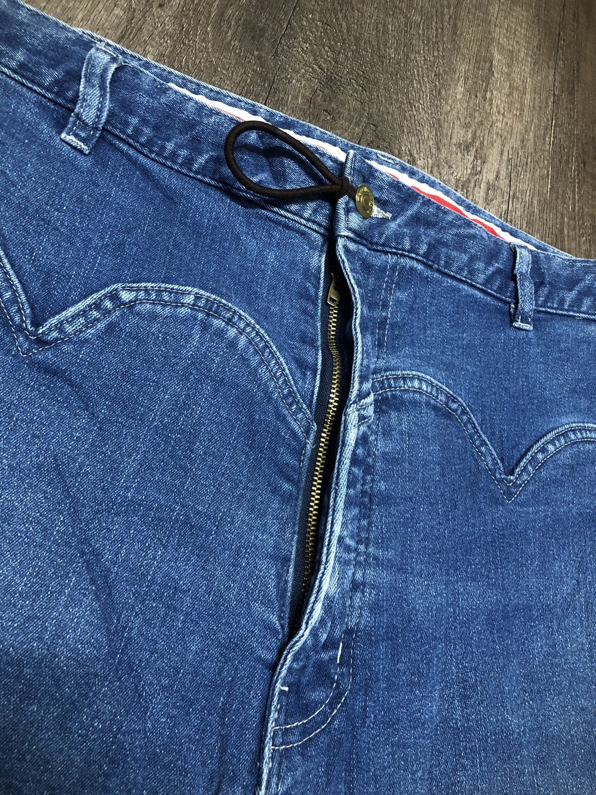 Issey Miyake × Vintage × mercibeaucoup Vintage Mercibeaucoup Issey Miyake Jeans Size 33" - 9 Thumbnail