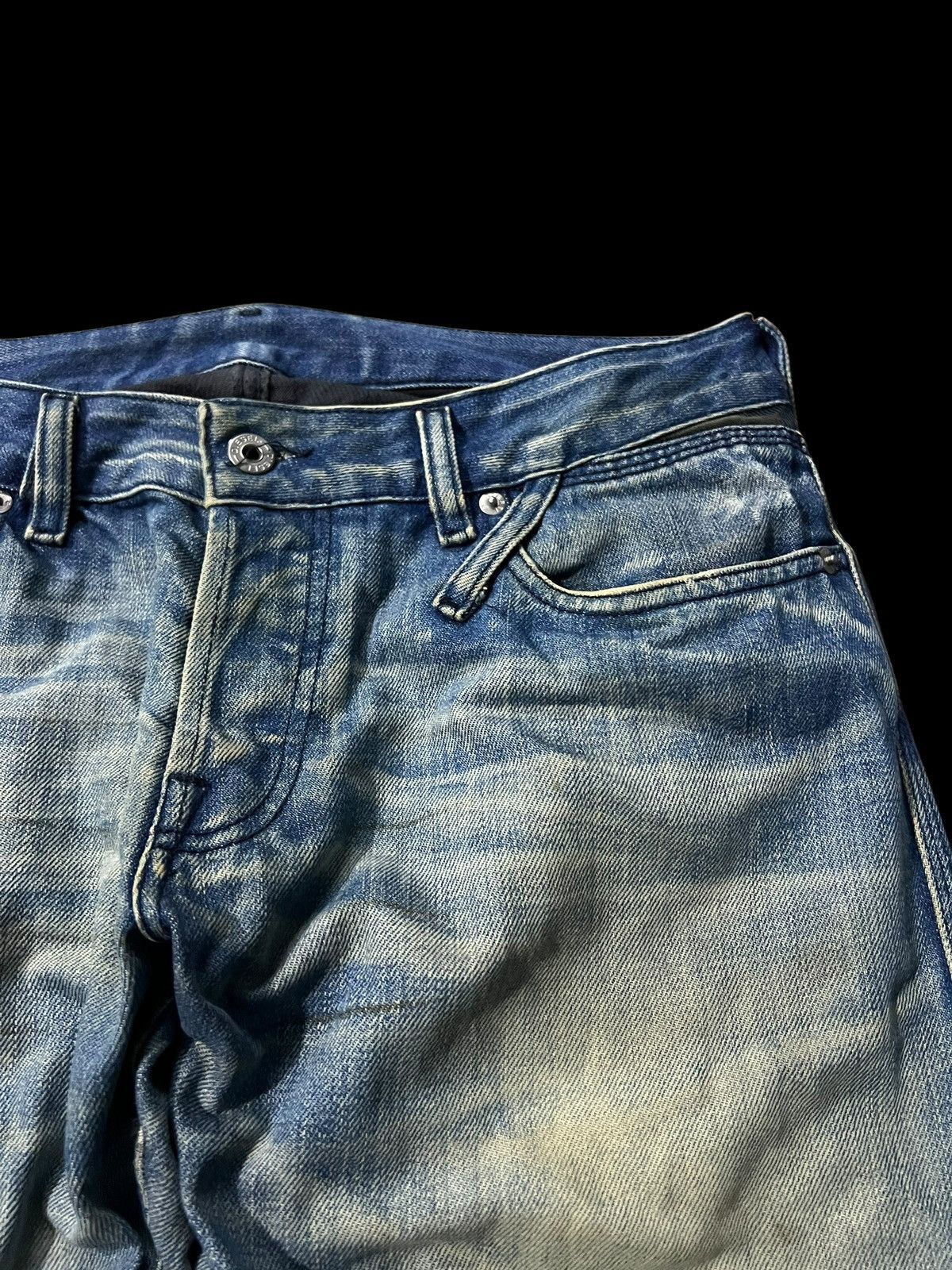 Diesel × If Six Was Nine × Le Grande Bleu (L.G.B.) 💥Baggy💥Diesel Industry Mud Wash Distress Jeans Size US 31 - 7 Thumbnail