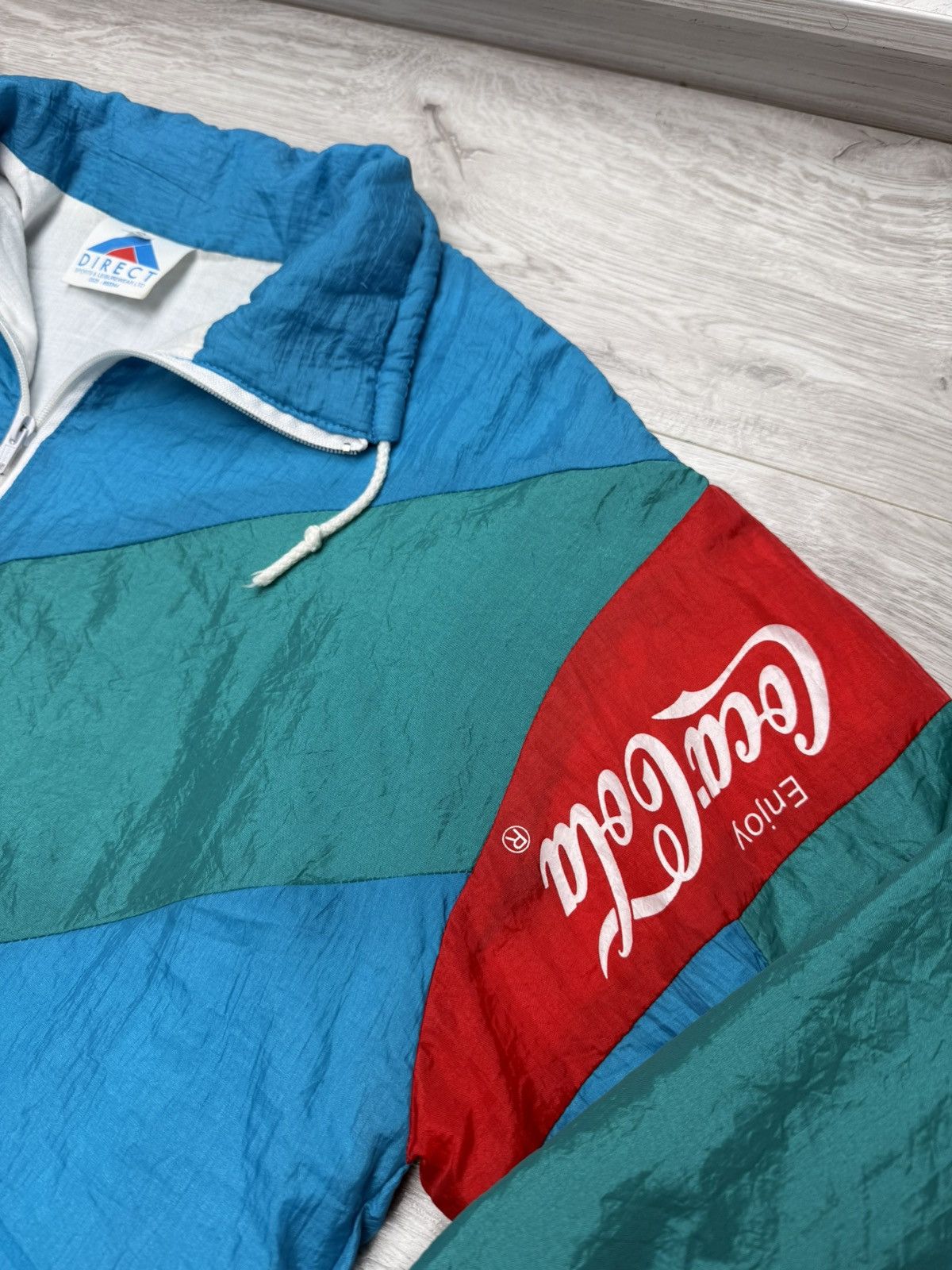 USA Olympics Coca Cola European Special Olympics 1990 Retro Track Jacket Size US S / EU 44-46 / 1 - 5 Thumbnail