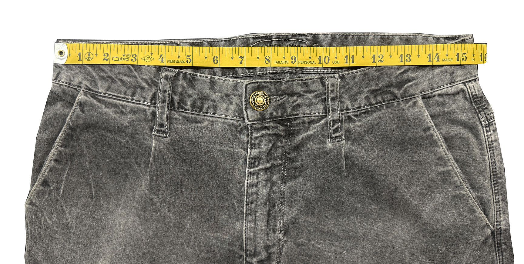 Robins Jeans ROBINS JEANS GRAY CARGO PREDATOR Size US 29 - 3 Thumbnail