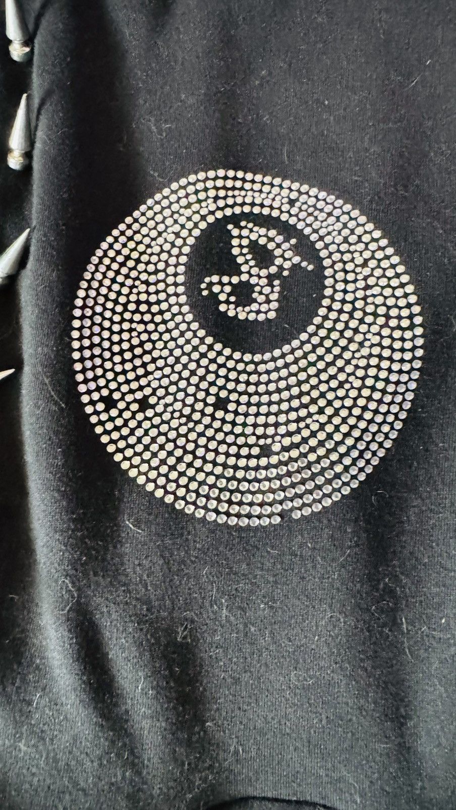 Section 8 Section8LA “shoot them up” Silver Rhinestone Full Zip Size US XXL / EU 58 / 5 - 3 Thumbnail