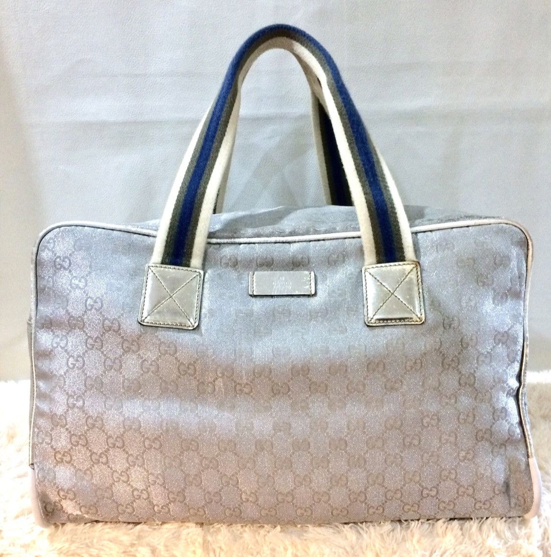 Gucci Gucci Silver GG Imprime Web Size ONE SIZE - 23 Thumbnail