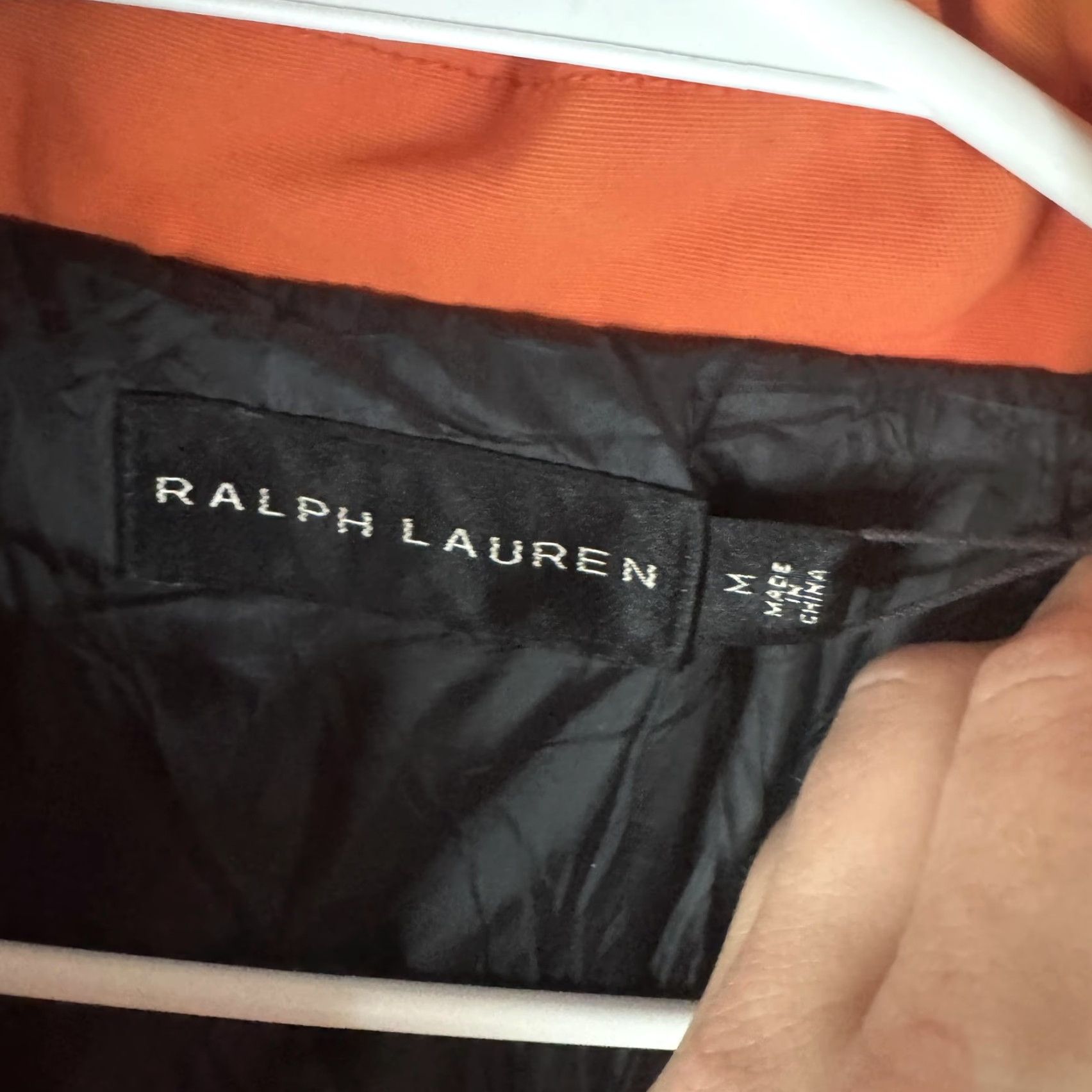 Ralph Lauren Ralph Lauren SPCL AGENT Vest Mens M Orange Insulated Quilted Full Zip With Pockets Casual Military Jacket Style Size US M / EU 48-50 / 2 - 7 Thumbnail