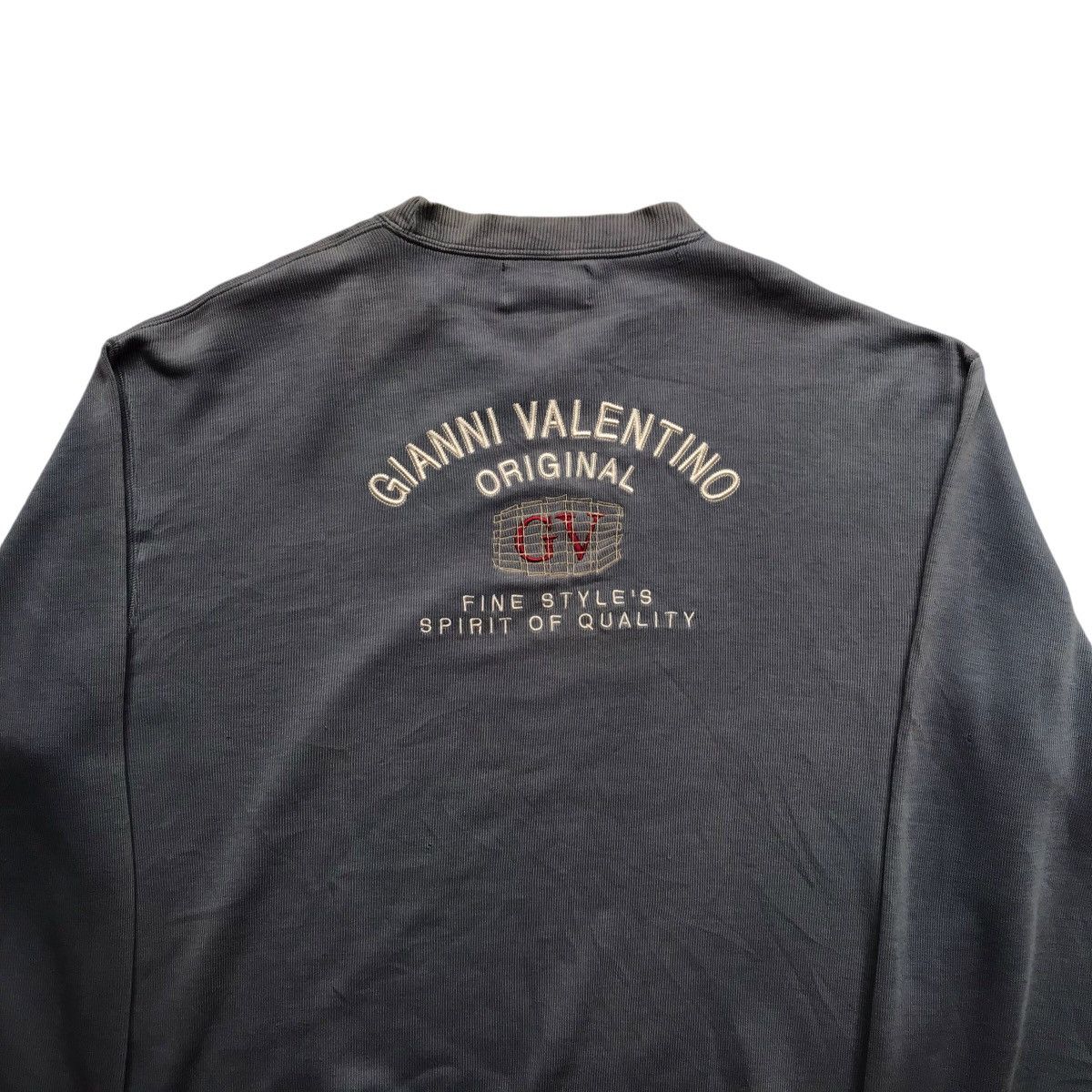 Japanese Brand × Valentino VINTAGE GIANNI VALENTINO SPELLOUT SWEATSHIRT Size US L / EU 52-54 / 3 - 5 Thumbnail