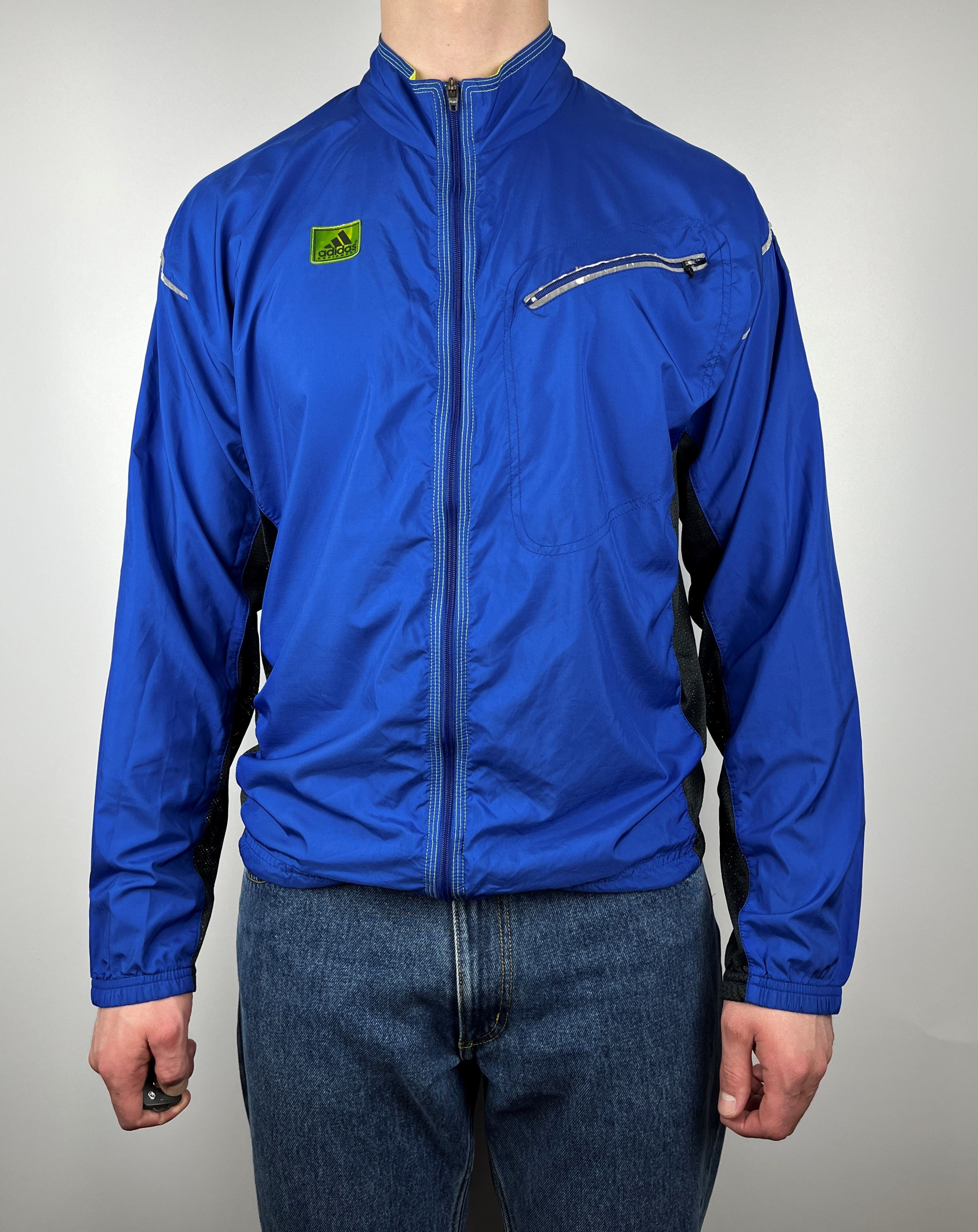 Adidas 90's Adidas Equipment Vintage Big Logo Back Light Jacket Size US M / EU 48-50 / 2 - 1 Thumbnail