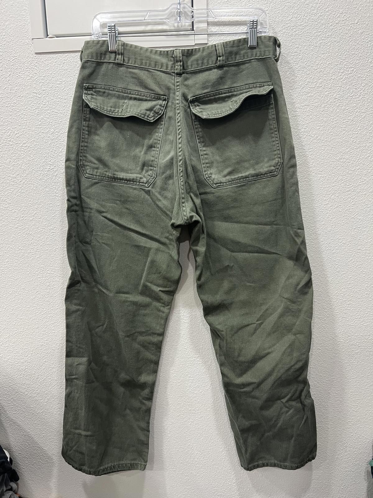 Other 50/60s Og-107 Fatigue Pants Gripper Zipper Size US 32 / EU 48 - 3 Thumbnail
