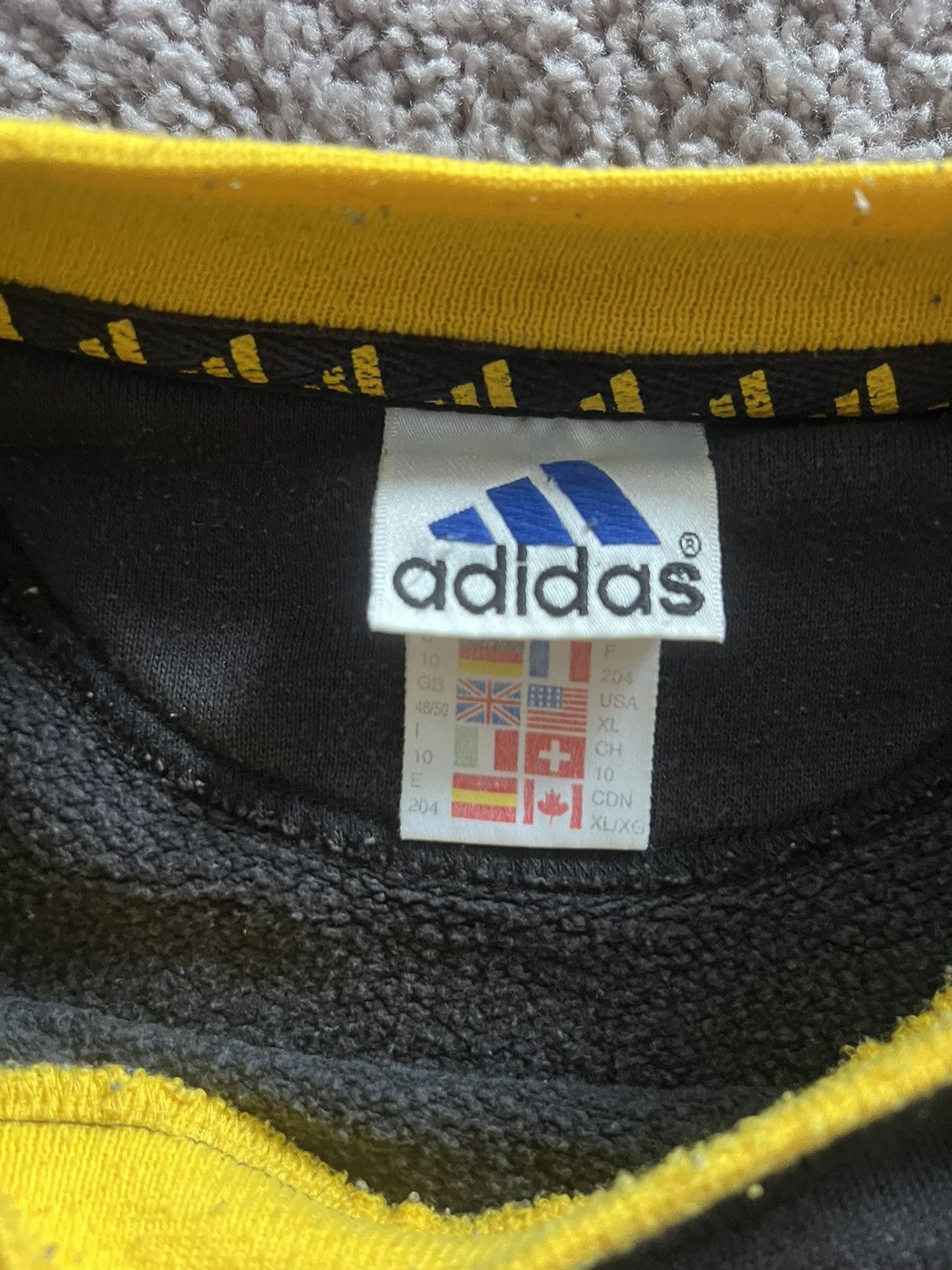 Adidas × Vintage Vintage Adidas Sweatshirt Size US XL / EU 56 / 4 - 3 Thumbnail