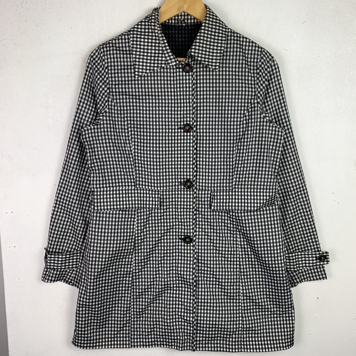 Japanese Brand × Vintage Vintage Japanese Brand Checkered Jacket Size M / US 6-8 / IT 42-44 - 1 Thumbnail