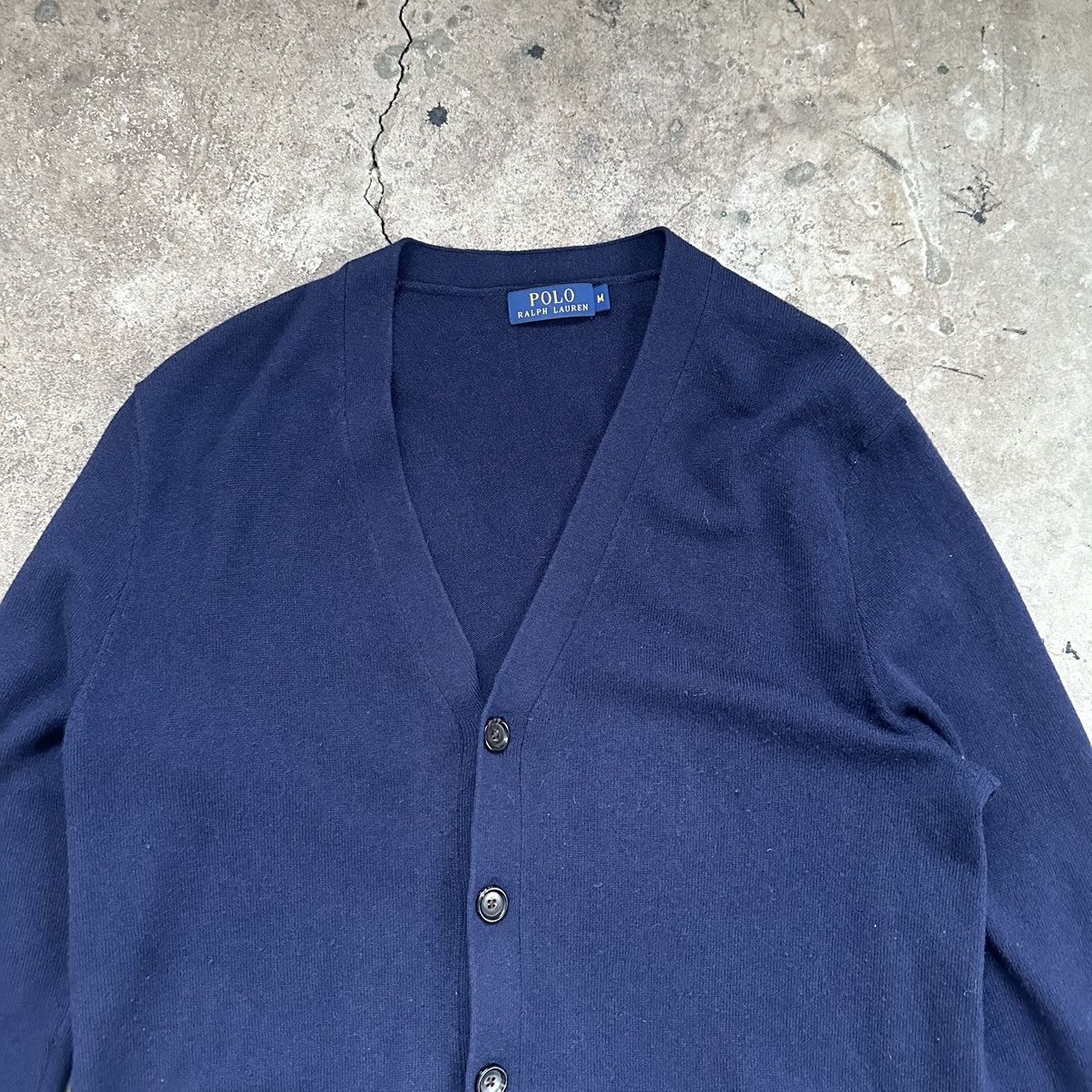 Polo Ralph Lauren Polo Ralph Lauren Vintage Mens Merino Wool Knit Cardigan Size US L / EU 52-54 / 3 - 3 Thumbnail