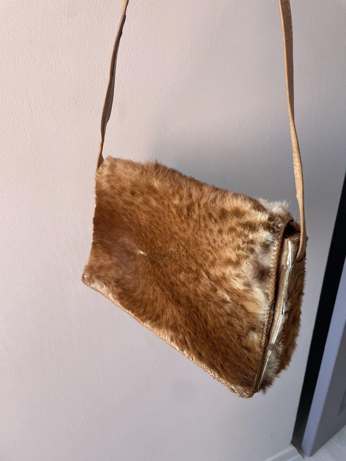 Vintage Vintage fur bag Size ONE SIZE - 11 Thumbnail