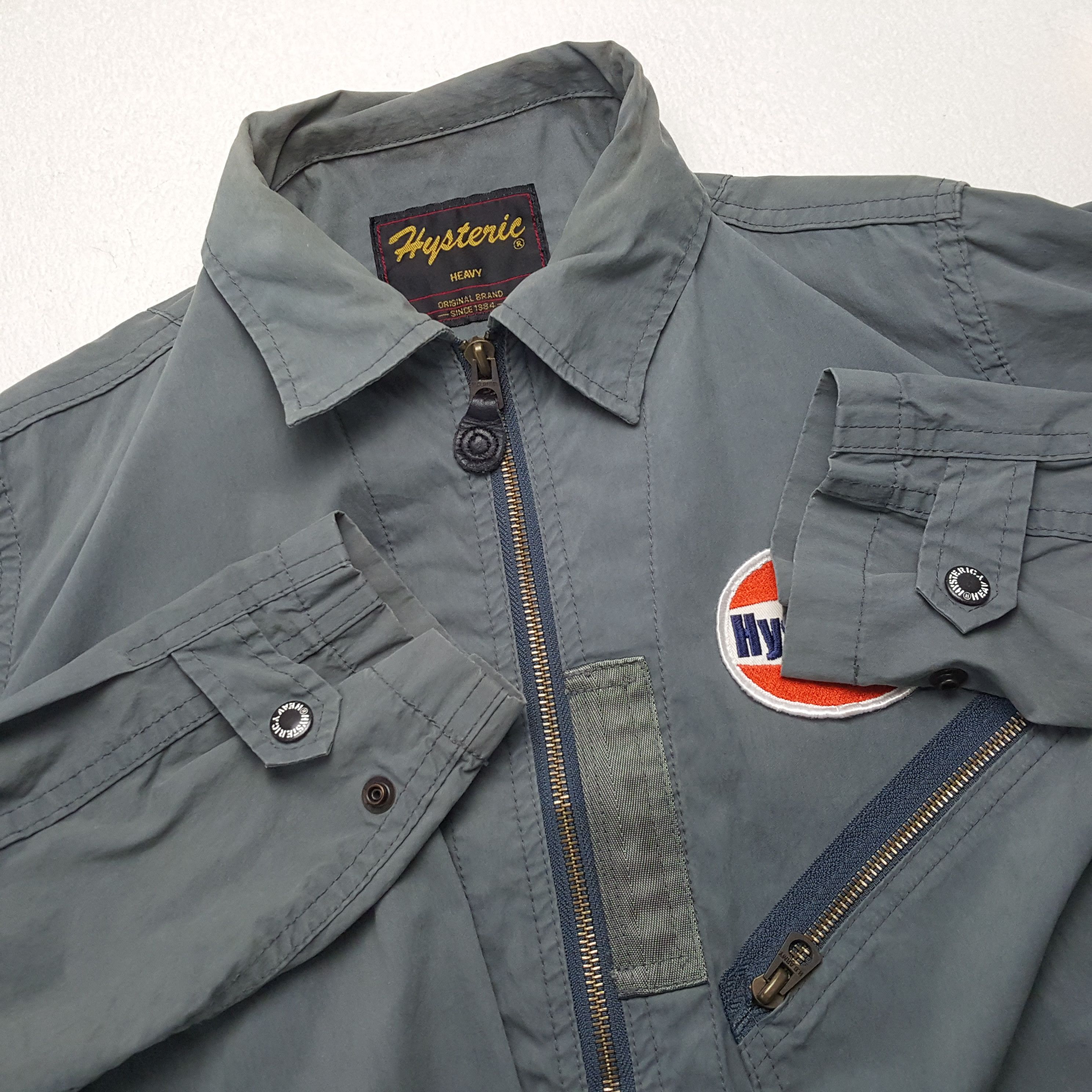 Hysteric Glamour × Japanese Brand × Vintage HYSTERIC GLAMOUR Workwear Style Custom Art Coverall Jacket Size US M / EU 48-50 / 2 - 13 Thumbnail