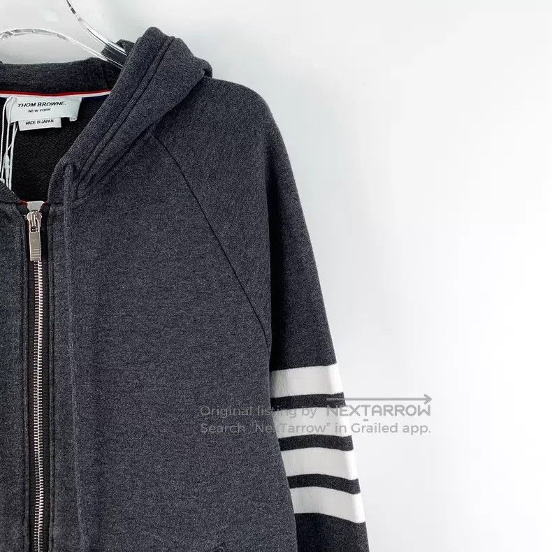 Thom Browne Thom Browne Dark gray hoodie Size US XXL / EU 58 / 5 - 3 Thumbnail
