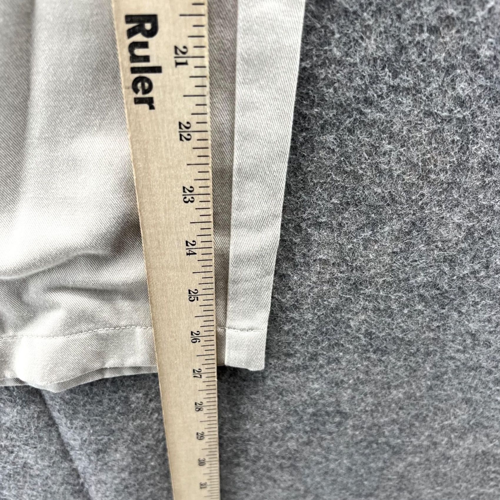 Vintage LL Bean Pants Women 6 Chino Canvas Beige Regular Size 28" / US 6 / IT 42 - 6 Thumbnail