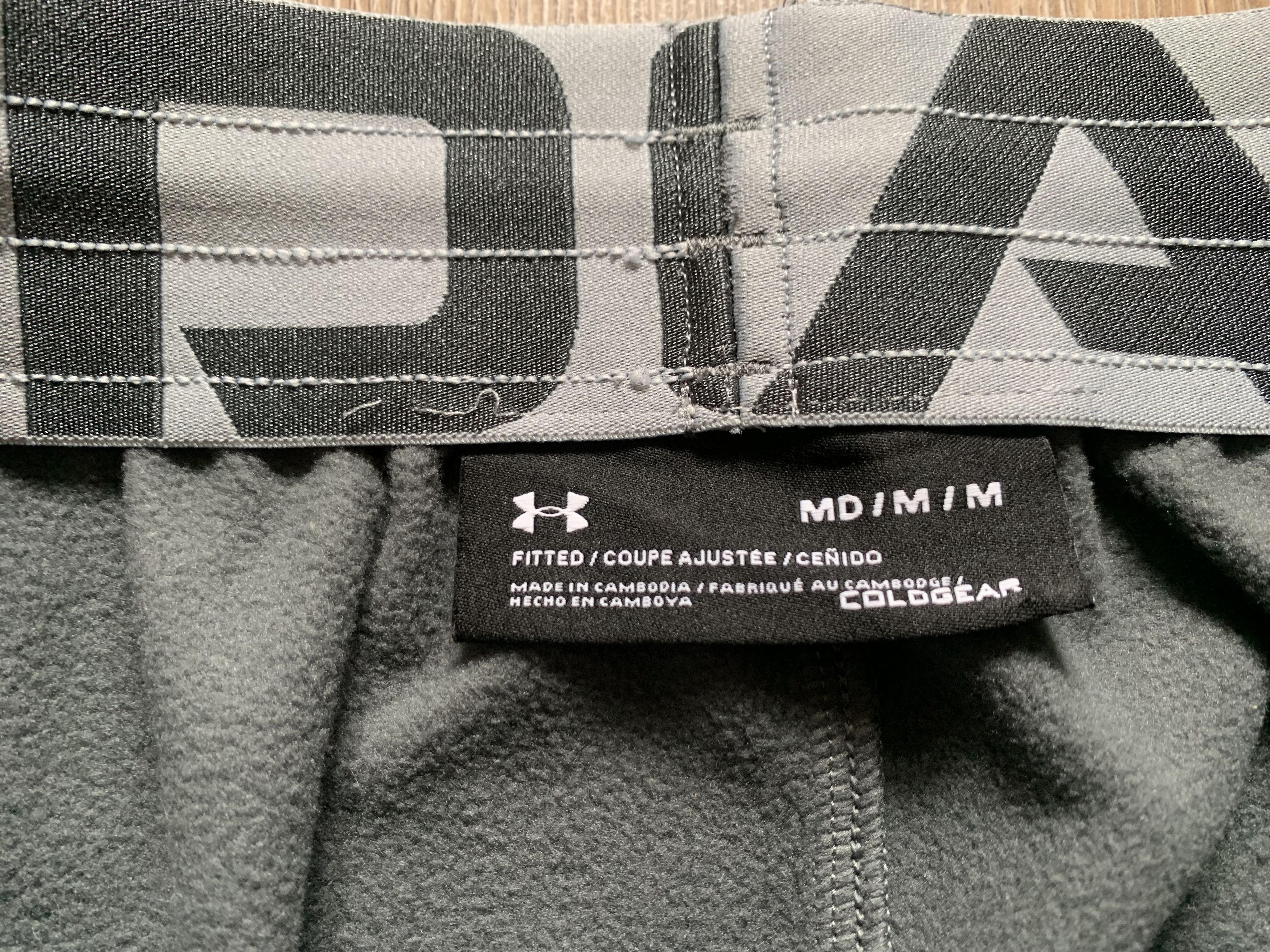 Under Armour Under Armour Heatgear Gray Warm Fleece Sweatpants Size US 32 / EU 48 - 5 Thumbnail
