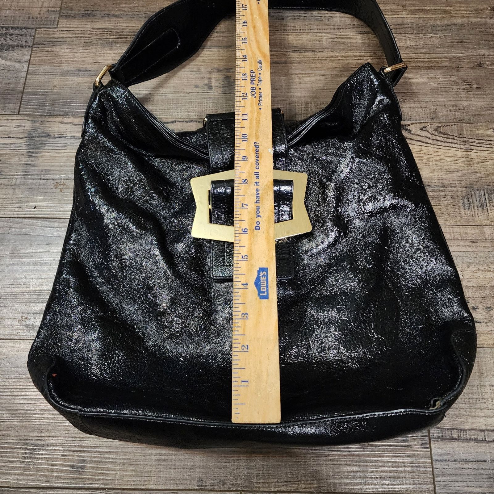 Hobo Hobo International Black Shiny shoulder bag purse Size ONE SIZE - 4 Thumbnail