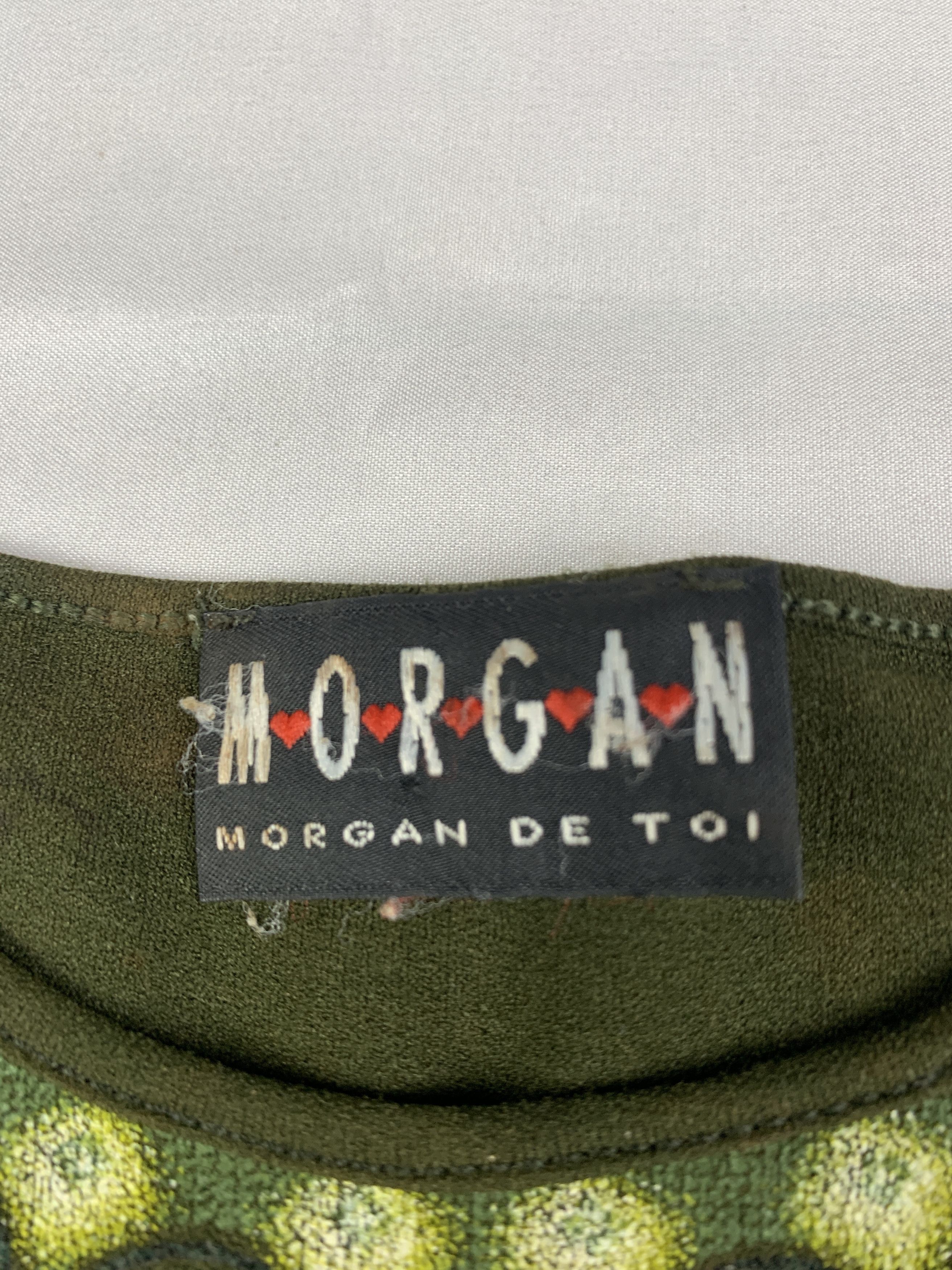 Morgan De Toi 2000s Morgan de Toi France Pine Bohemian Flared Canabis Top Size S / US 4 / IT 40 - 13 Thumbnail