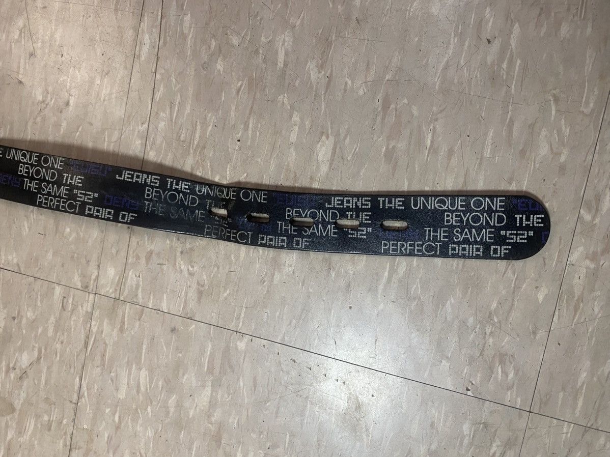 Evisu Evisu genes leather belt Size 30 - 13 Thumbnail