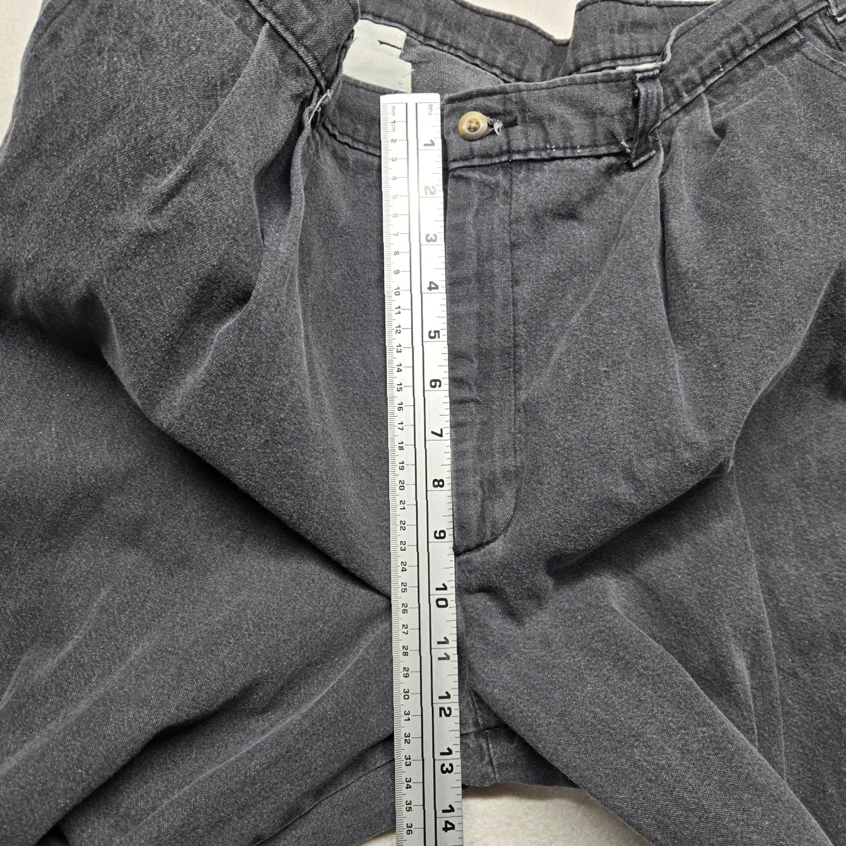 Farah Farah Pants Gray Jeans Pants Denim Straight Leg Pockets Adult Men's Size 38 x 32 90s City Preppy, Dress Pants, 38, Gray, Farah, Pants, Mens Size US 38 / EU 54 - 6 Thumbnail