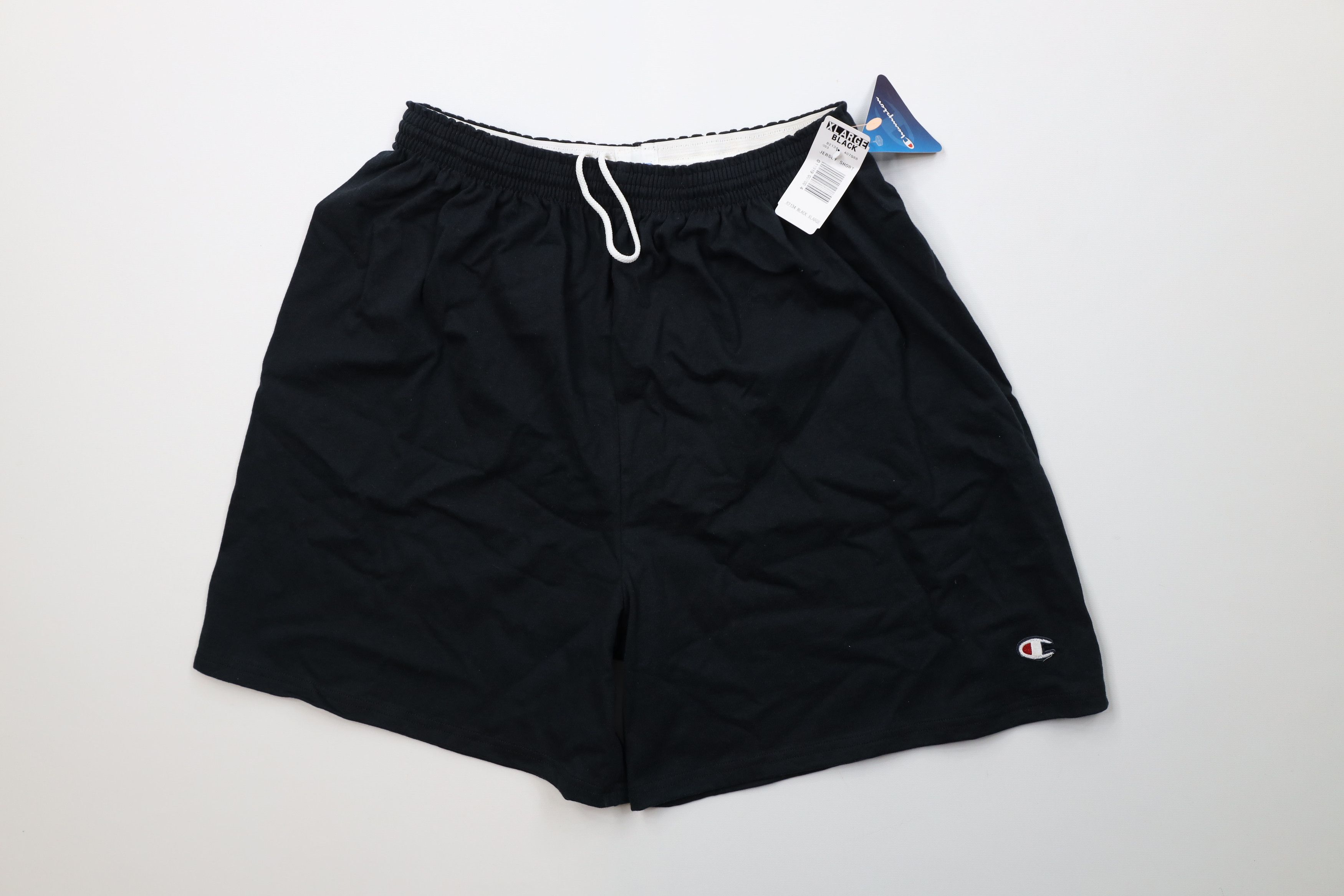 Champion Deadstock Vintage Y2K Champion Above Knee Shorts Black Size US 36 / EU 52 - 1 Thumbnail