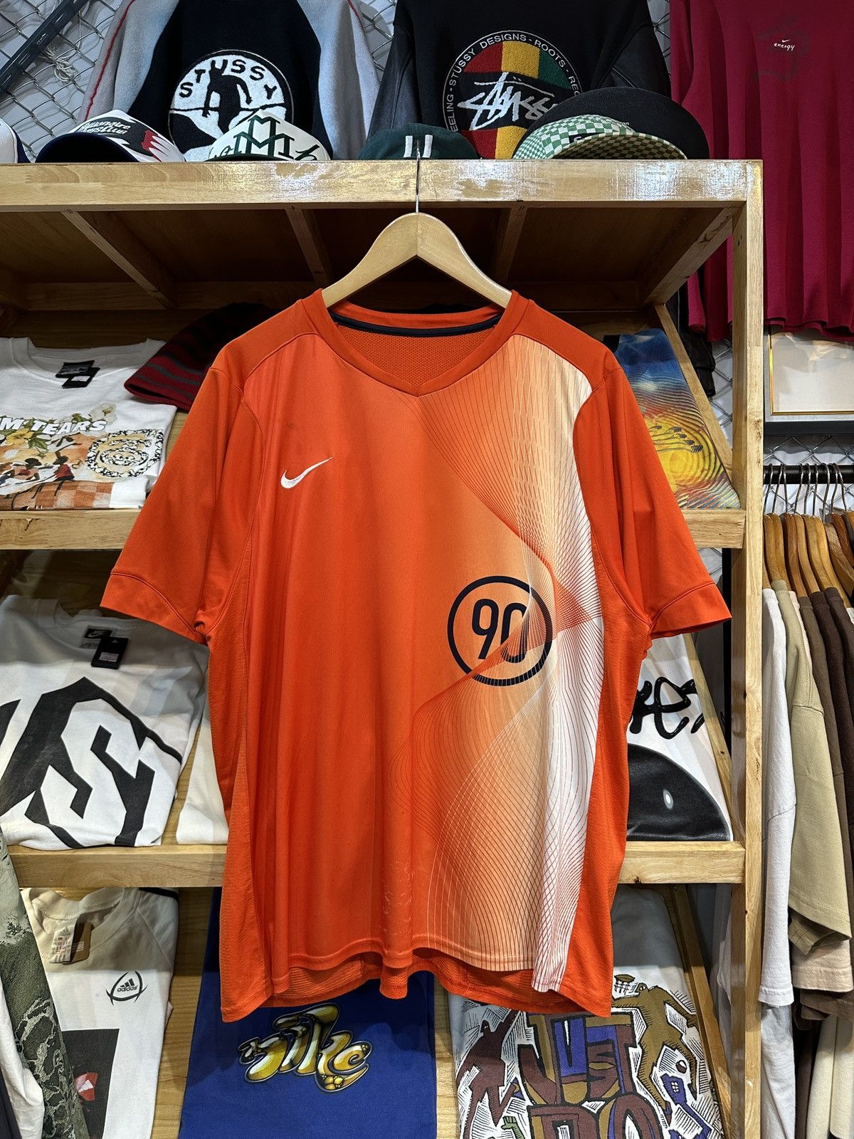 Nike Vintage Nike Total 90 Training Jersey Size US XL / EU 56 / 4 - 1 Thumbnail