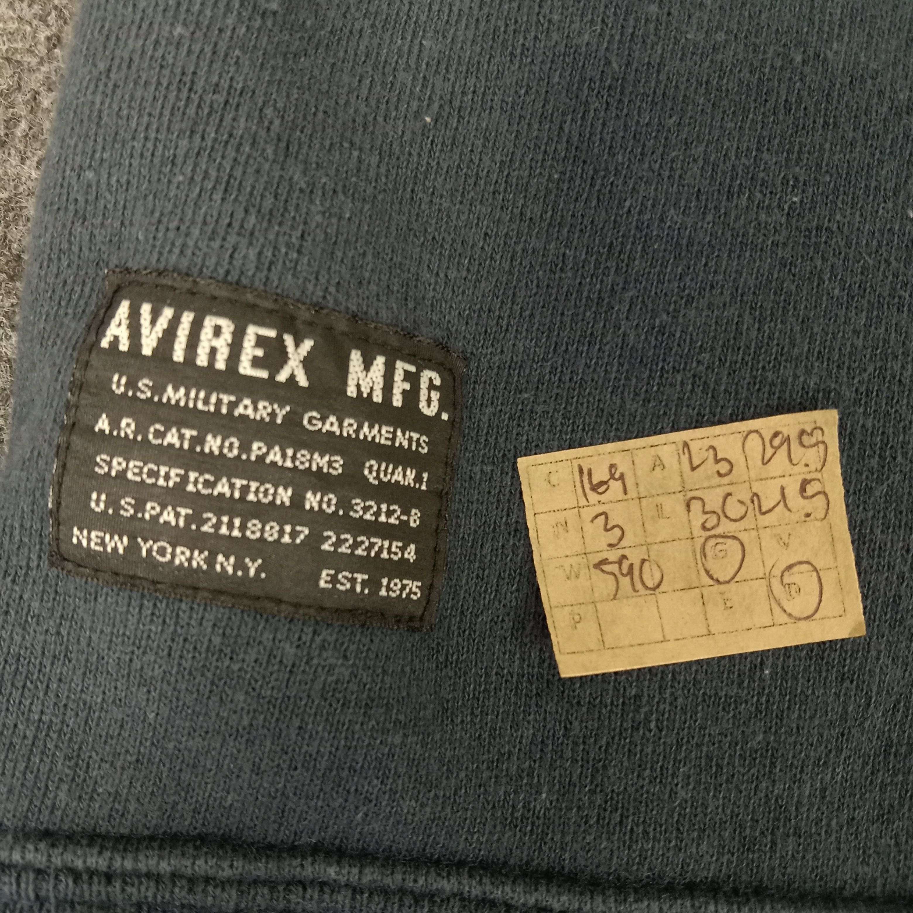 Avirex × Vintage Avirex NYC American Streetwear Style Sweatshirt Size US L / EU 52-54 / 3 - 11 Thumbnail