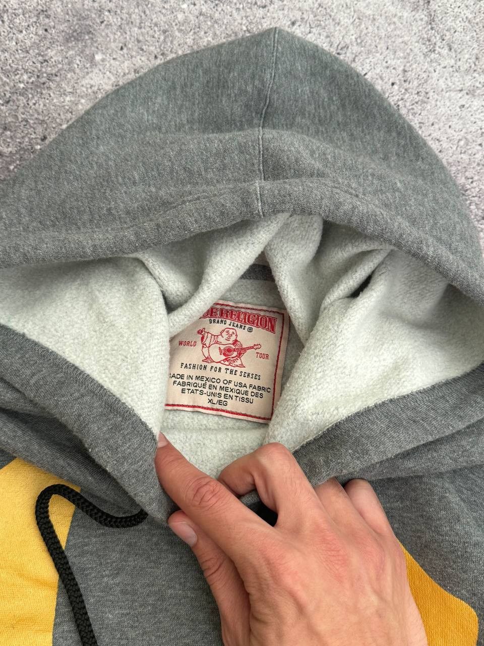 True Religion Vintage True Religion box fit Y2K big logo hoodie Size US XL / EU 56 / 4 - 9 Thumbnail