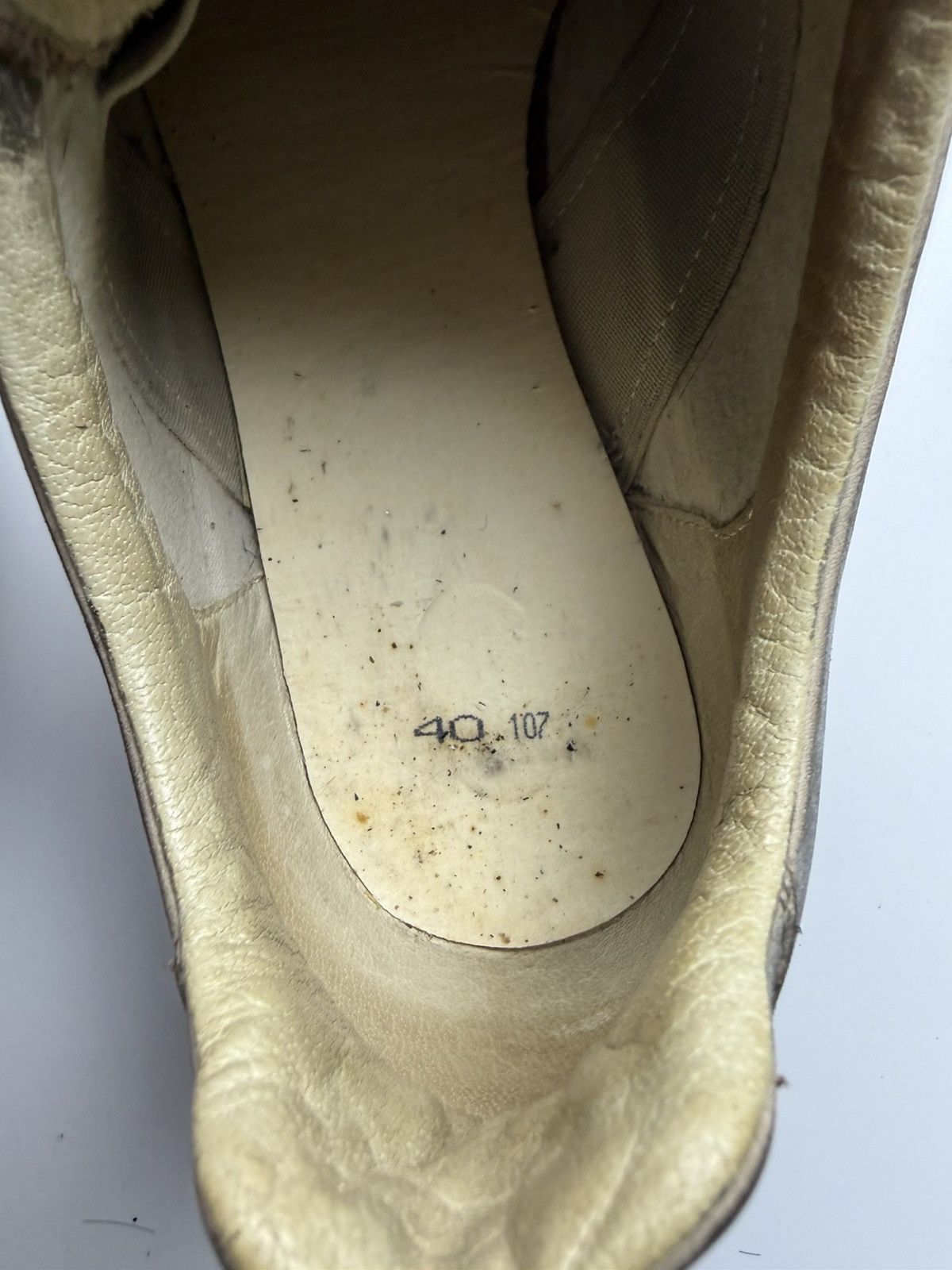 Maison Margiela Maison Margiela Gats Artisanal Silver Size US 7 / EU 40 - 13 Thumbnail